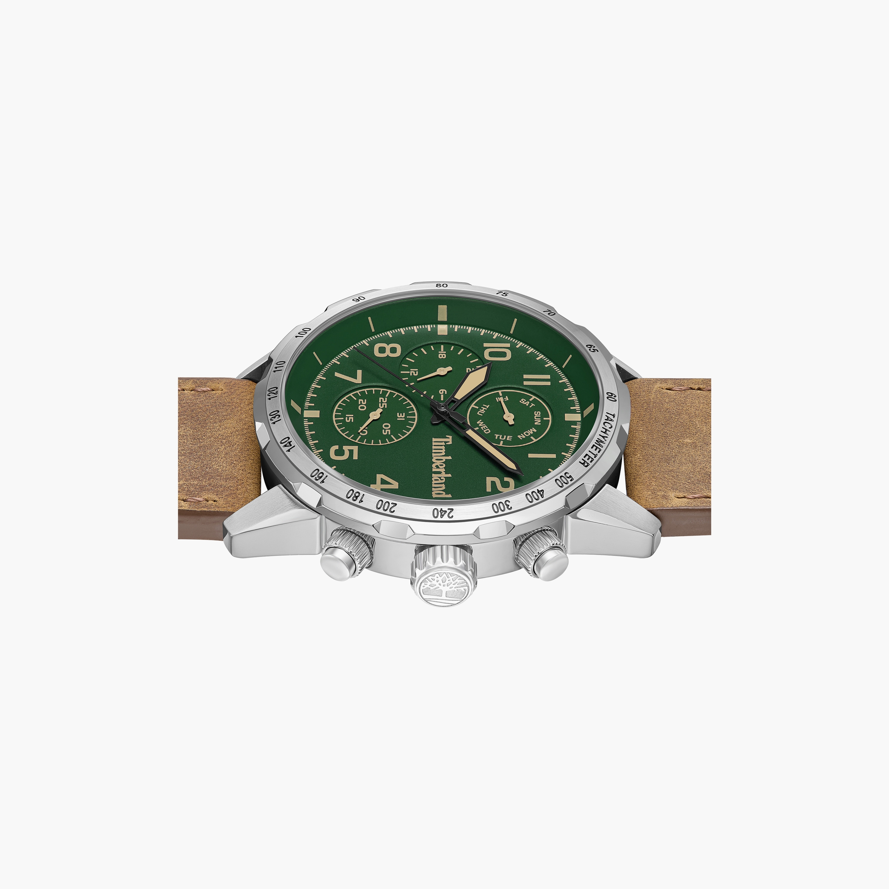 Campton Leather Strap Multifunction Watch for Men | TDWGF0055402-men-watchesandjewellery-watches-image-4