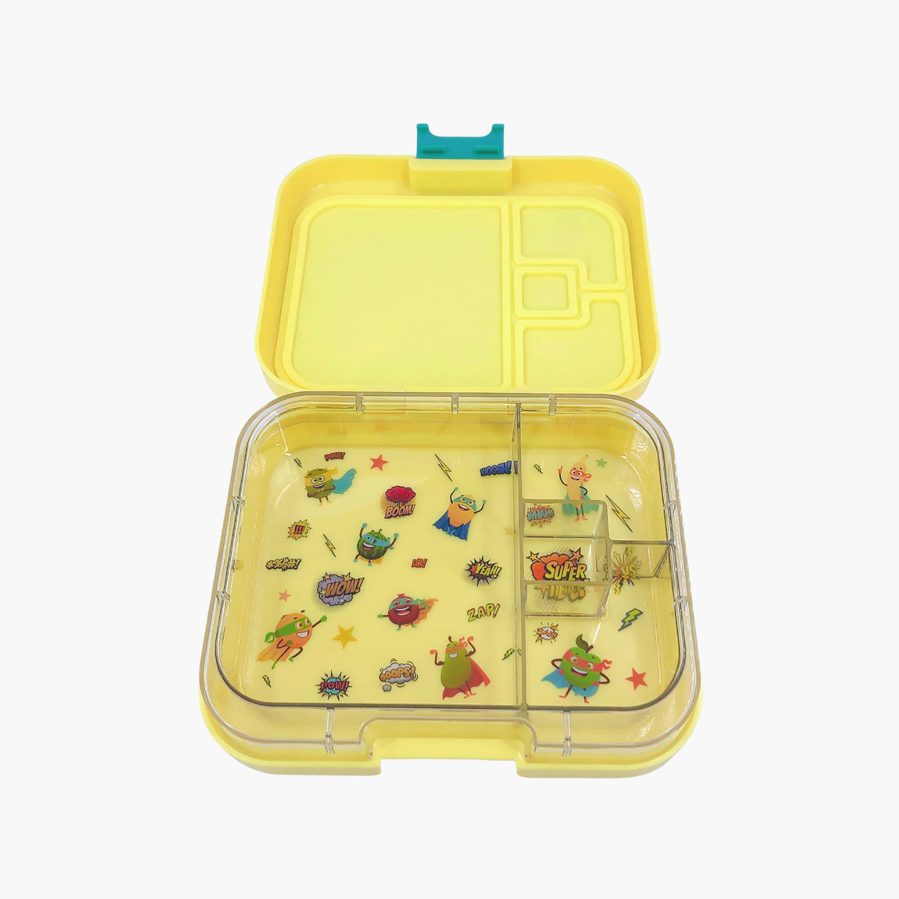 صندوق غداء بينتو سادة مع 4 أقسام من تايني ويلز-school-lunchessentials-lunchboxes-image-4