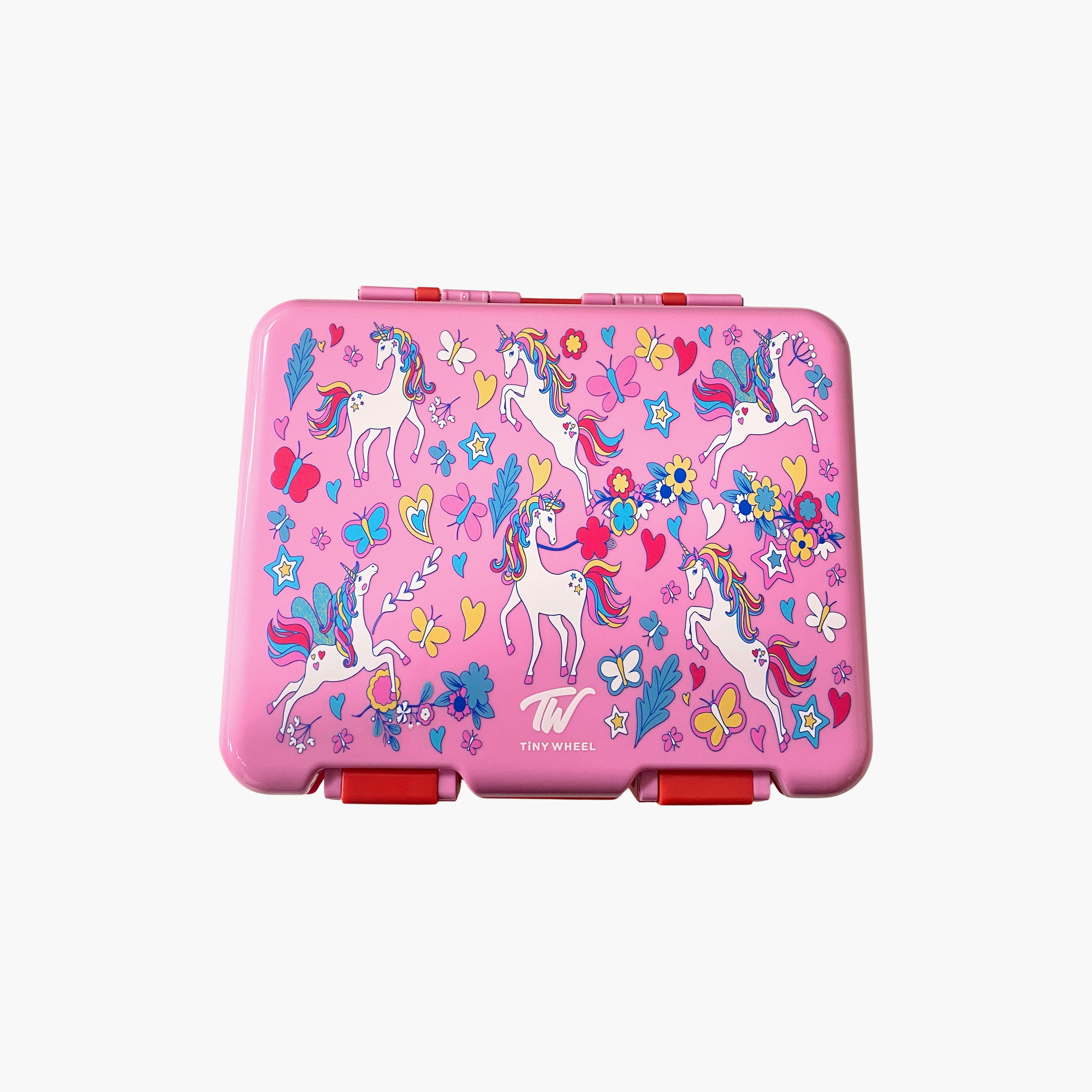 Tiny Wheels Unicorn Lunch Box for Girls with Snack Box - 1150 + 170 ml-school-lunchessentials-lunchboxes-image-1