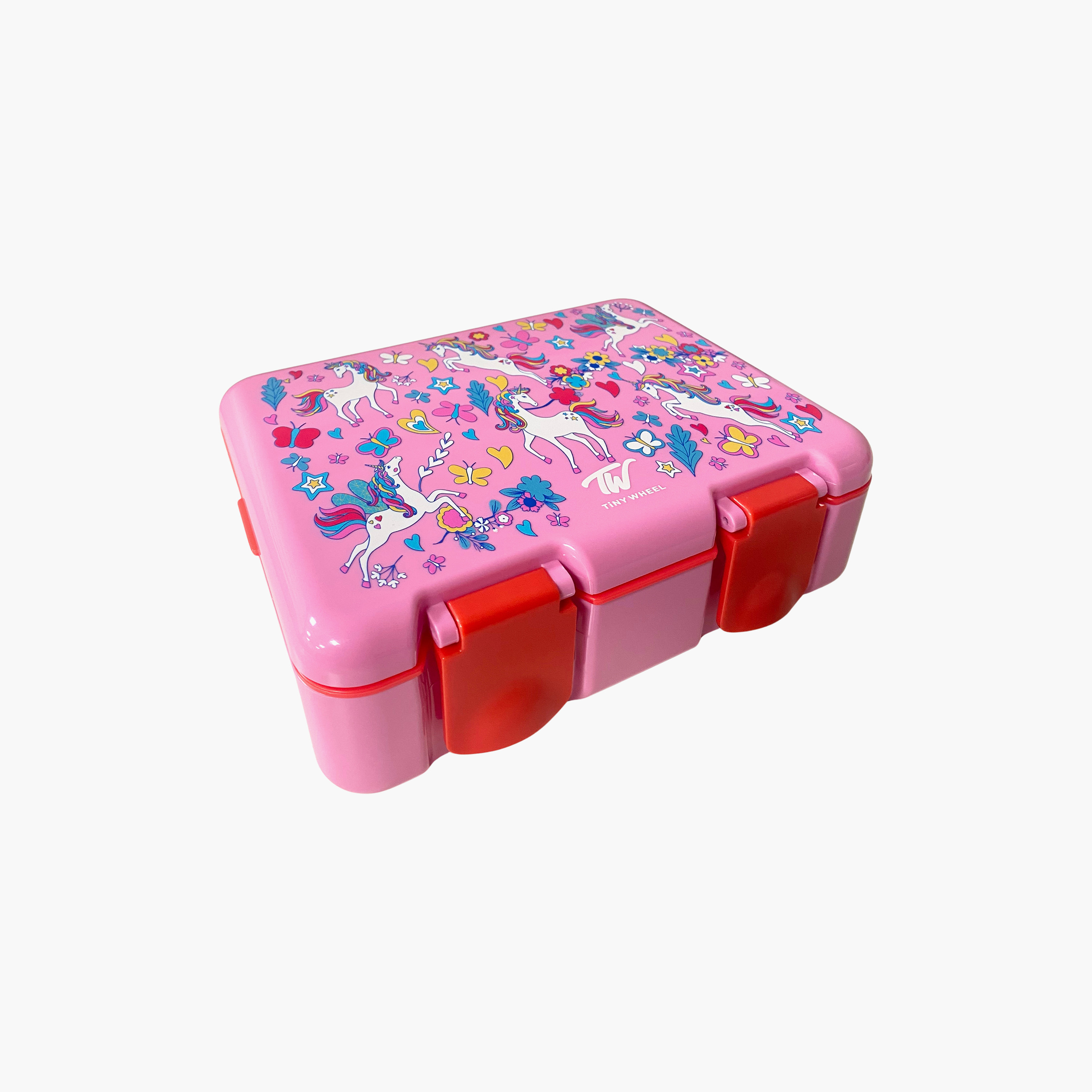 Tiny Wheels Unicorn Lunch Box for Girls with Snack Box - 1150 + 170 ml-school-lunchessentials-lunchboxes-image-3