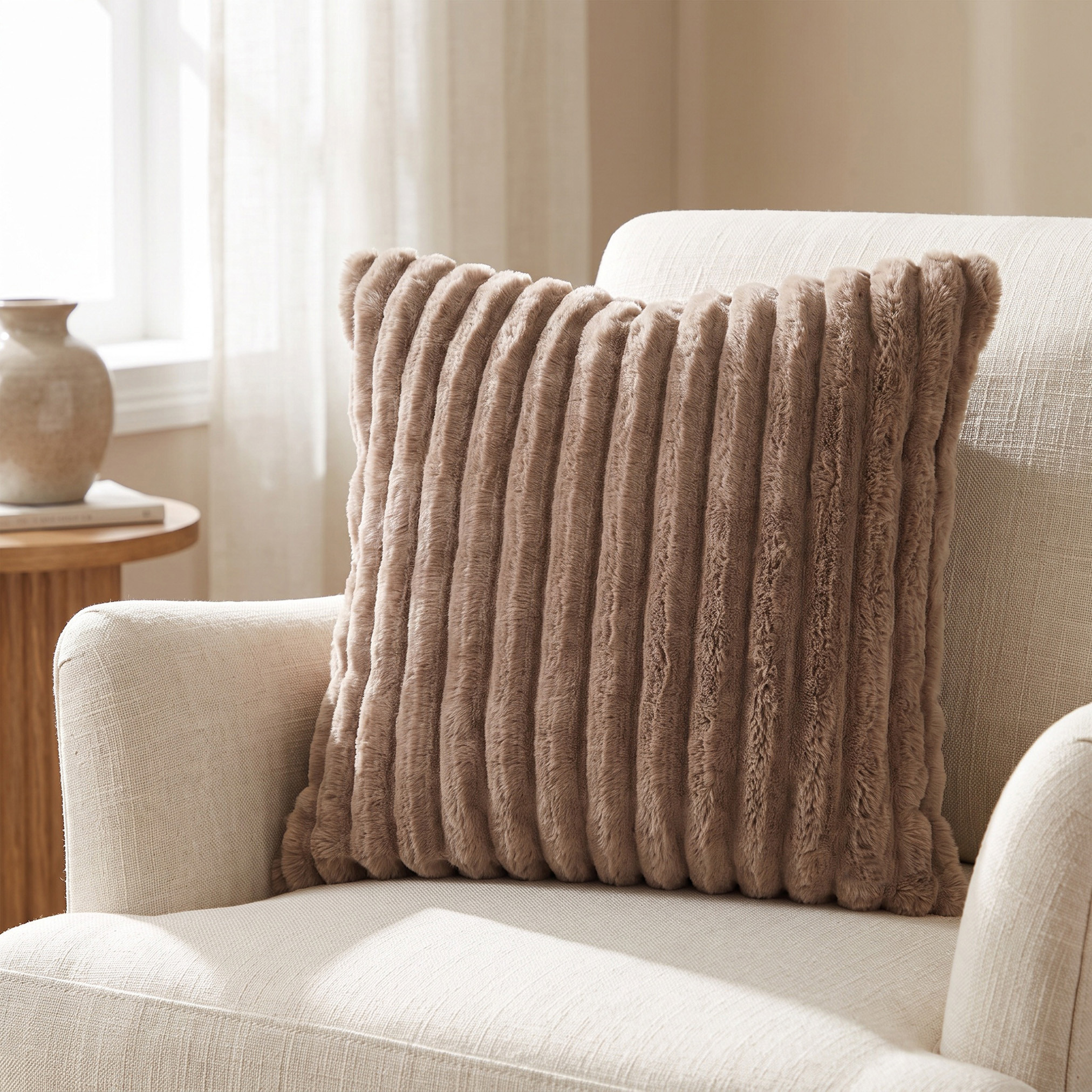 وسادة وسادة محشوة مضلعة من جيا كومو - 50x50 سم-household-cushionsandthrows-filledcushions-decorativecushions-image-1