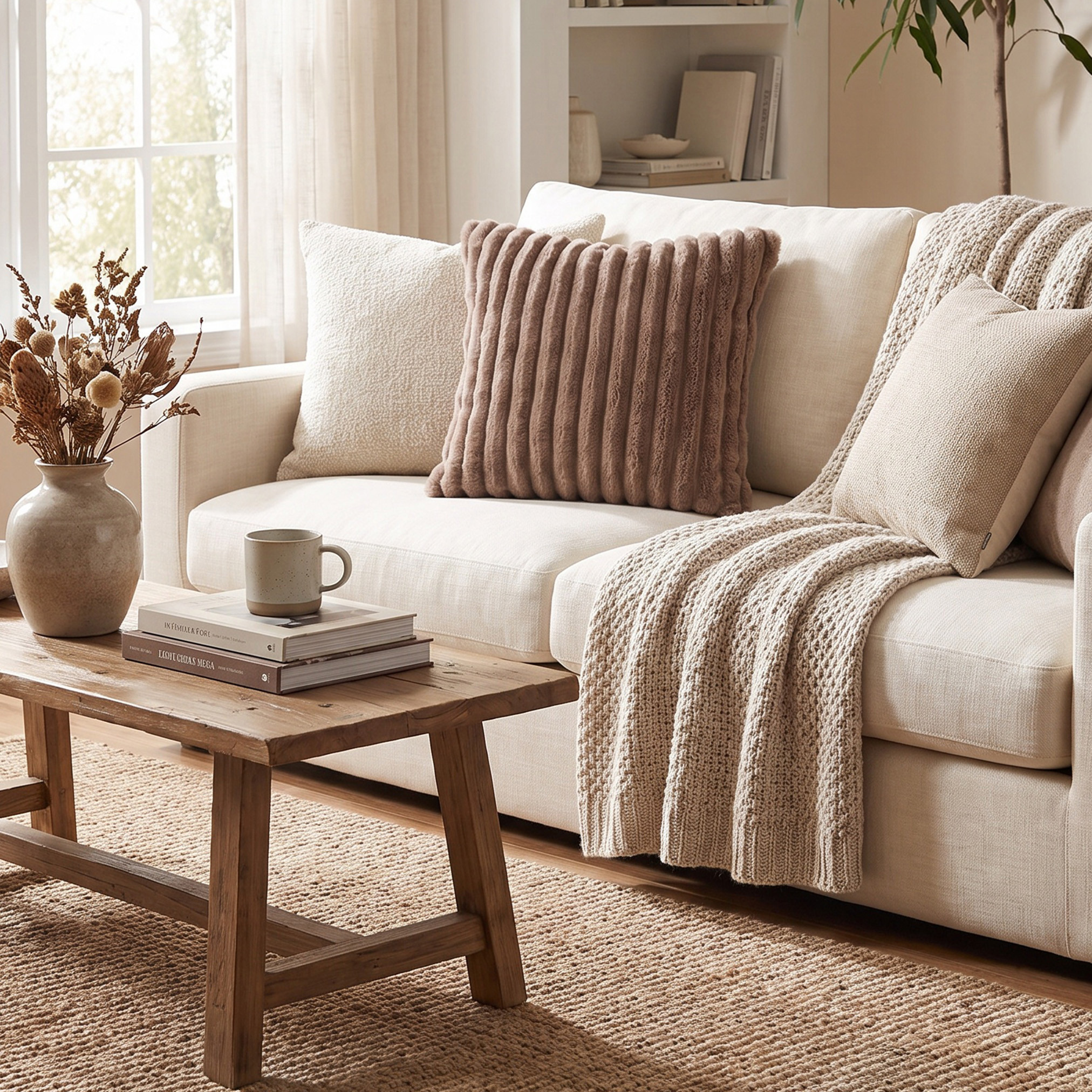 وسادة وسادة محشوة مضلعة من جيا كومو - 50x50 سم-household-cushionsandthrows-filledcushions-decorativecushions-image-4