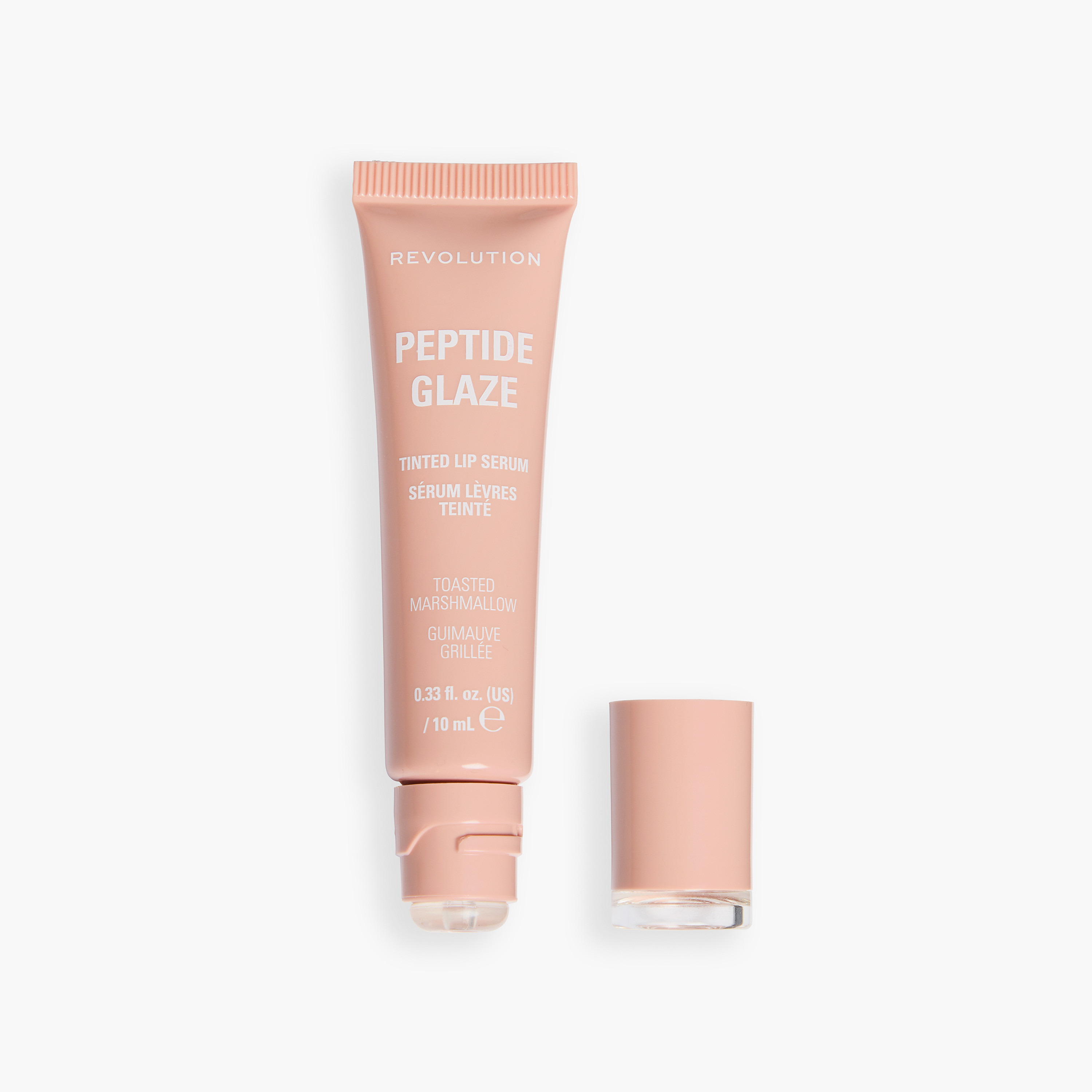 Makeup Revolution Peptide Glaze Tinted Lip Serum 10ml-beautyandpersonalcare-makeup-lips-lipglossesandbalms-image-1
