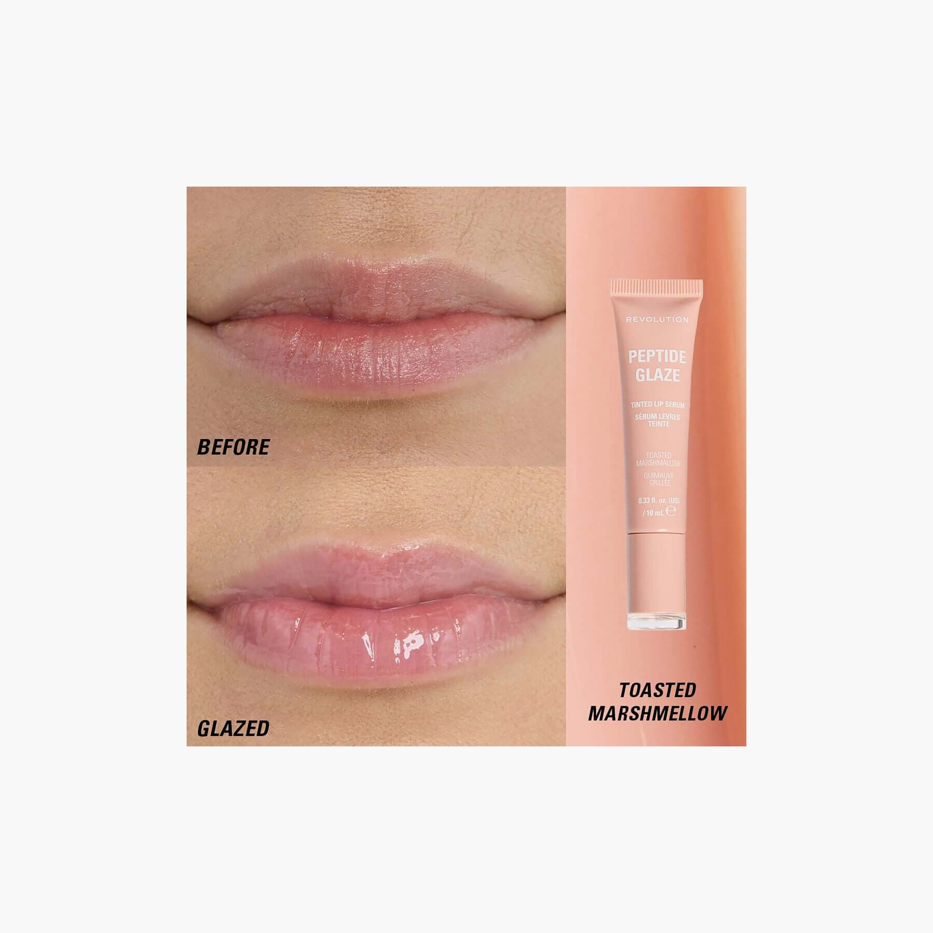 Makeup Revolution Peptide Glaze Tinted Lip Serum 10ml-beautyandpersonalcare-makeup-lips-lipglossesandbalms-image-6