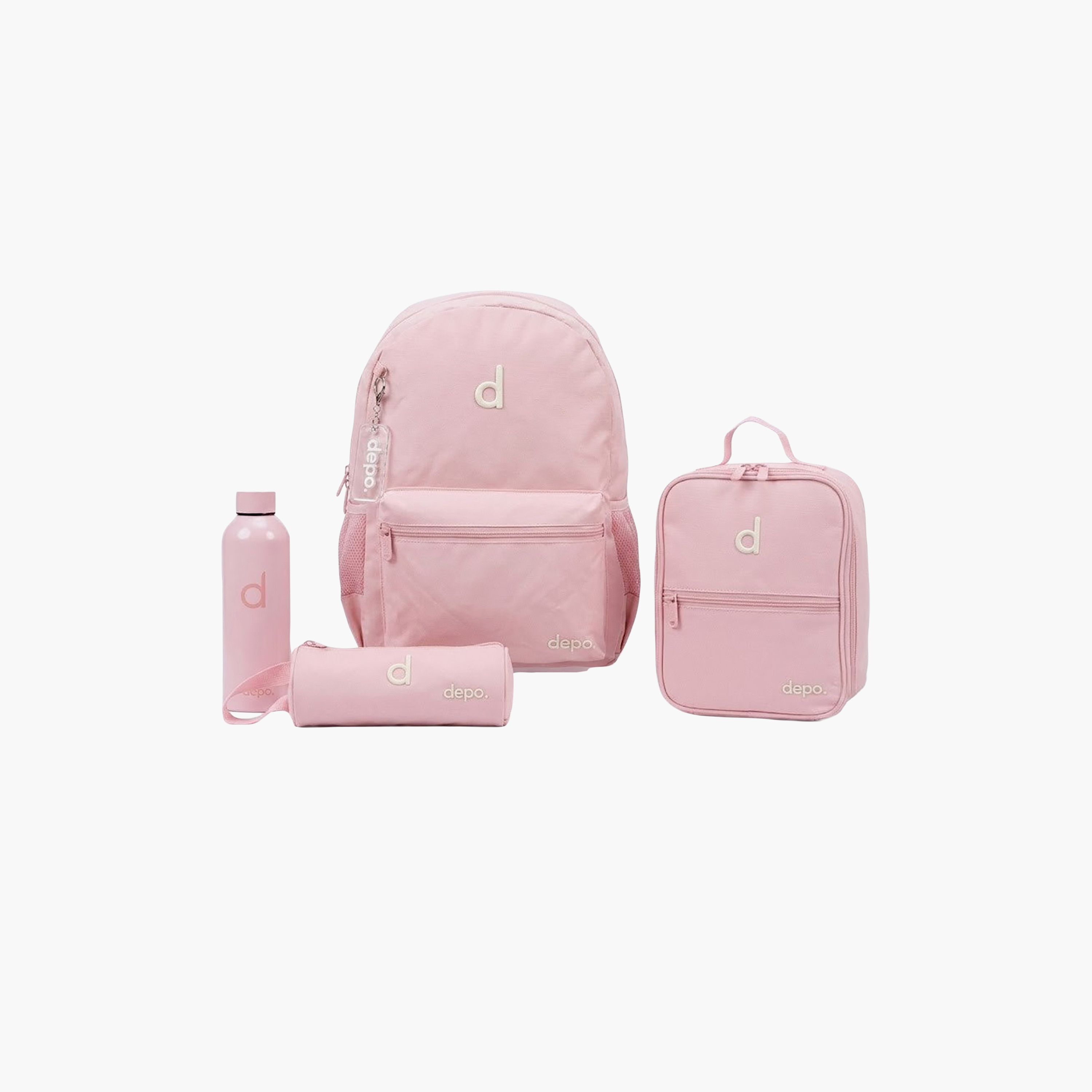 Depo High Solid 4-Piece School Backpack Set with Lunch Bag and Pencil Case - 17 Inch-school-bagsandbackpacks-backpacks-image-21