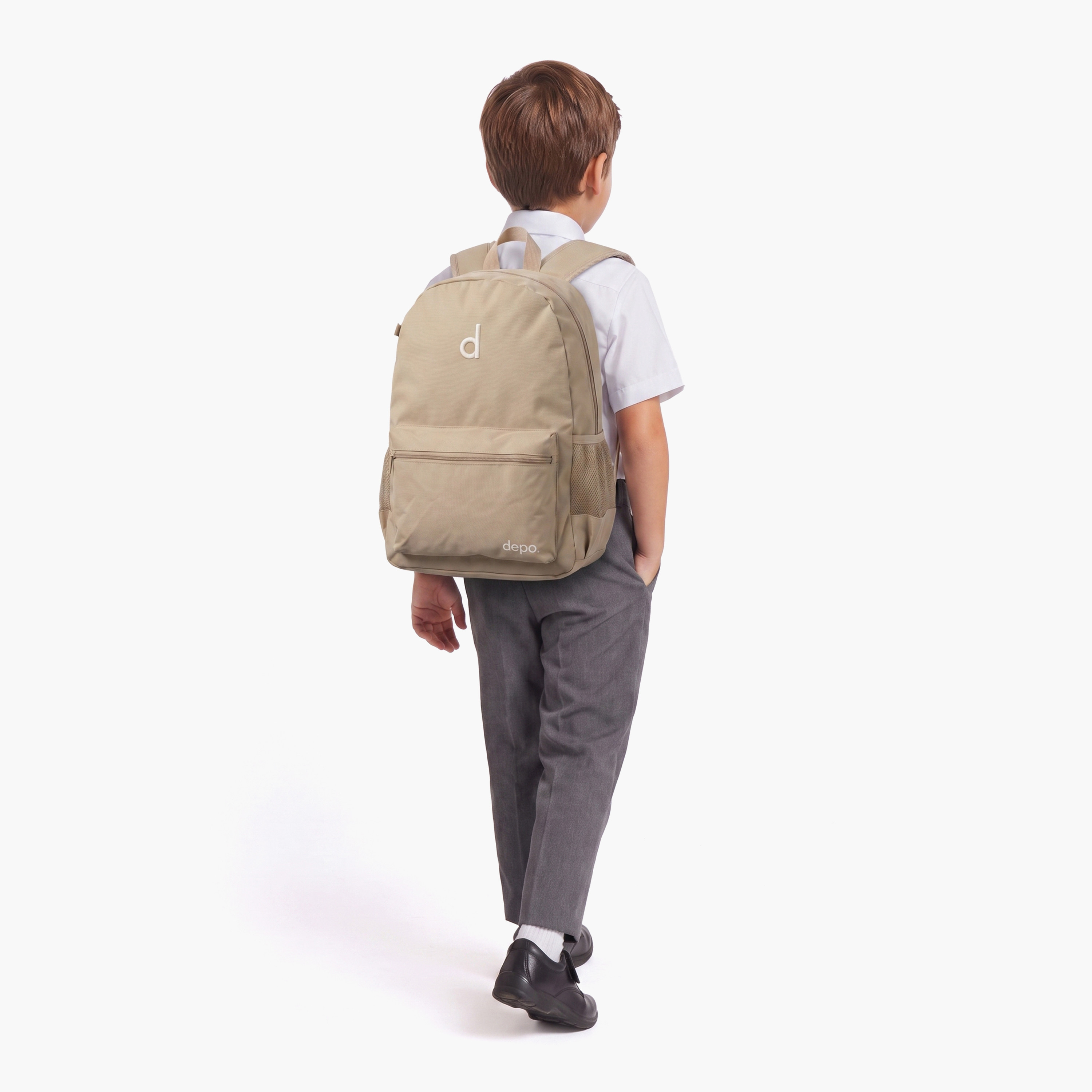 طقم حقيبة مدرسية هايد سوليد 4 قطع مع حقيبة طعام ومقلمة قياس 17 بوصة من ديبو-school-bagsandbackpacks-backpacks-image-6