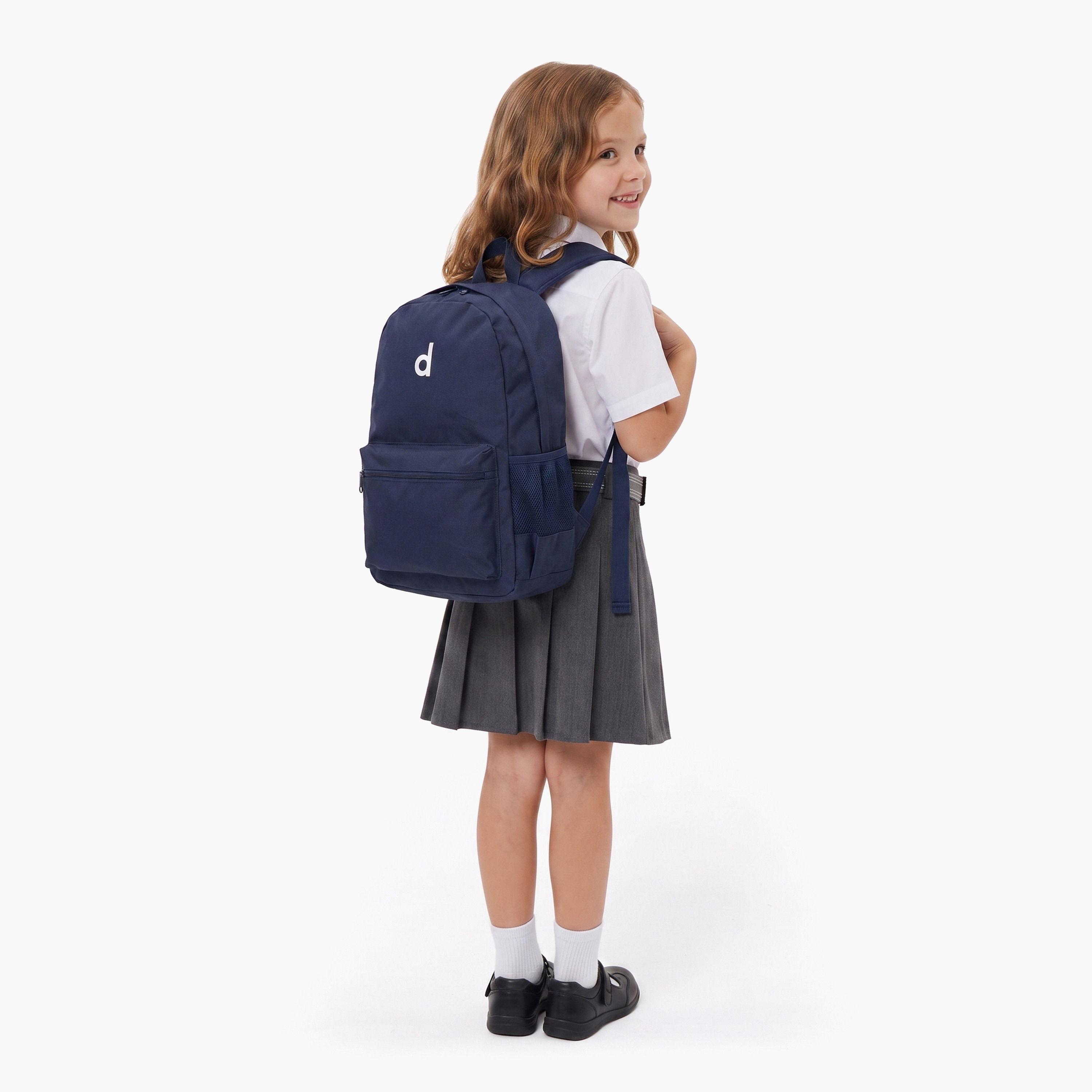 Depo High Solid 4-Piece School Backpack Set with Lunch Bag and Pencil Case - 17 Inch-school-bagsandbackpacks-backpacks-image-6