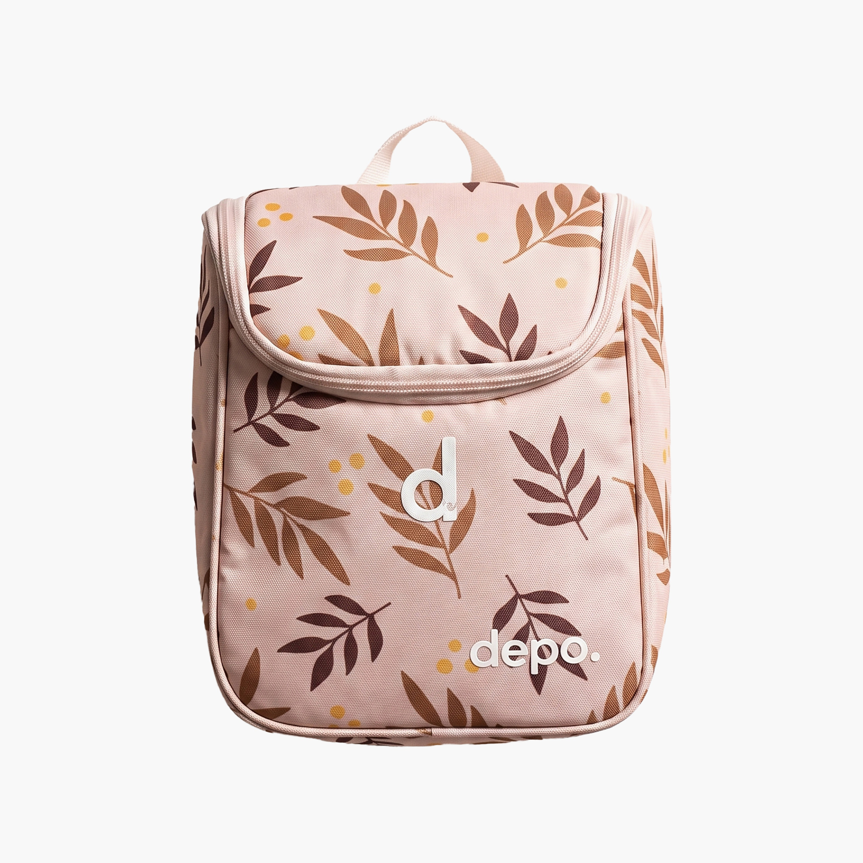 Depo Olive Leaves 4-Piece School Backpack Set for Girls with Lunch Bag and Pencil Case - 17 Inch-school-bagsandbackpacks-backpacks-image-3