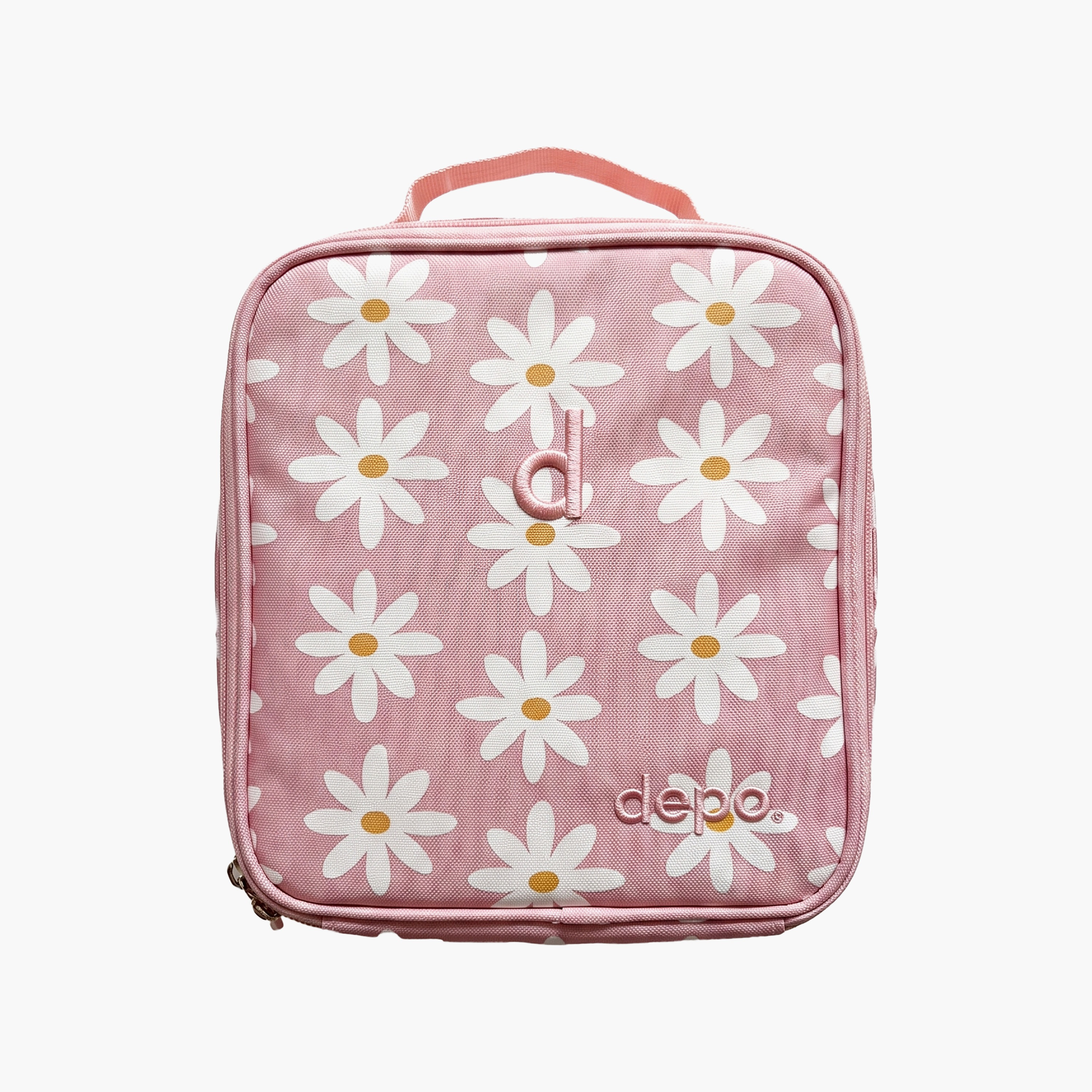 طقم حقيبة مدرسية ديزي فلورز للبنات 4 قطع مع حقيبة طعام ومقلمة قياس 17 بوصة من ديبو-school-bagsandbackpacks-backpacks-image-3