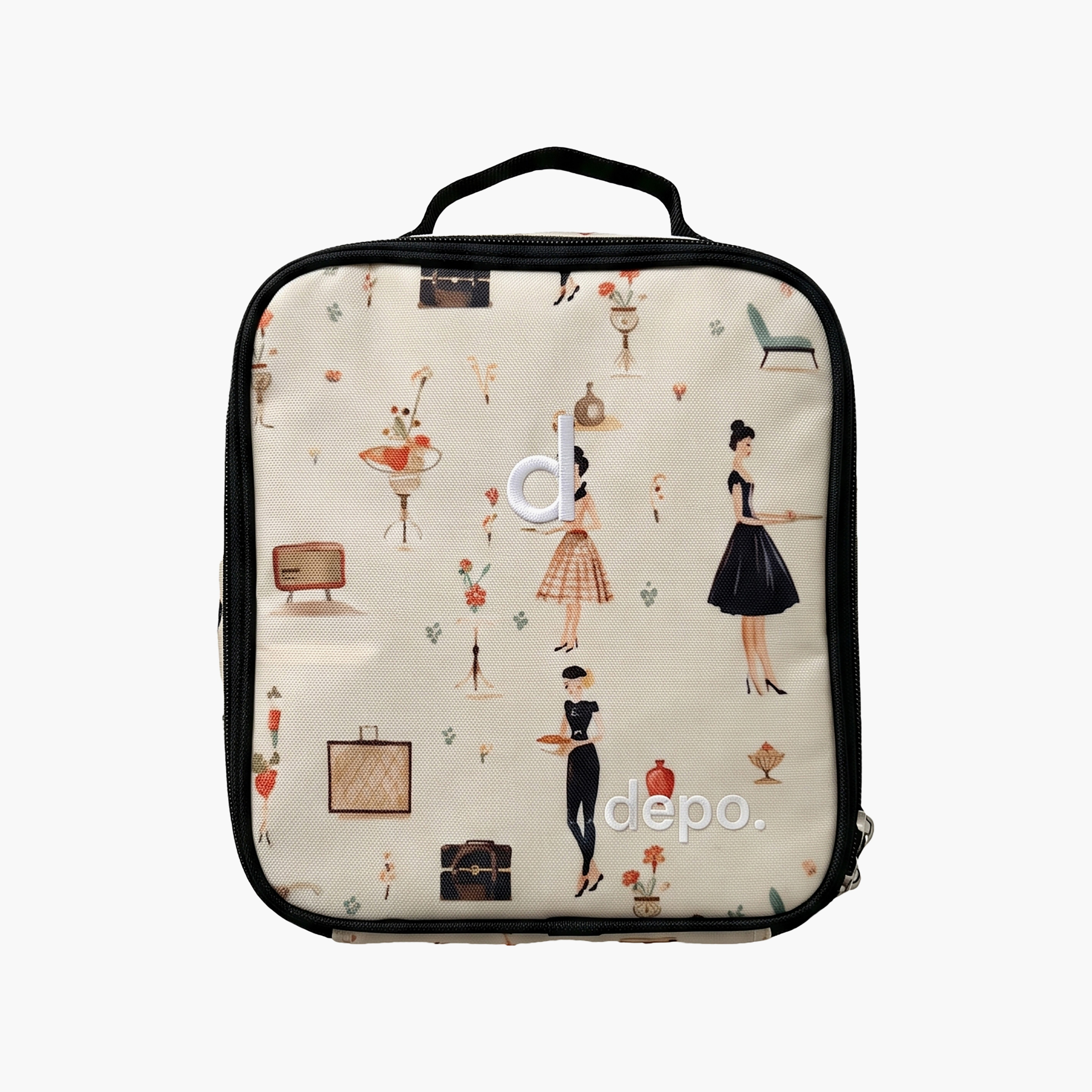 Depo Elegant Girl 4-Piece School Backpack Set for Girls with Lunch Bag and Pencil Case - 17 Inch-school-bagsandbackpacks-backpacks-image-3
