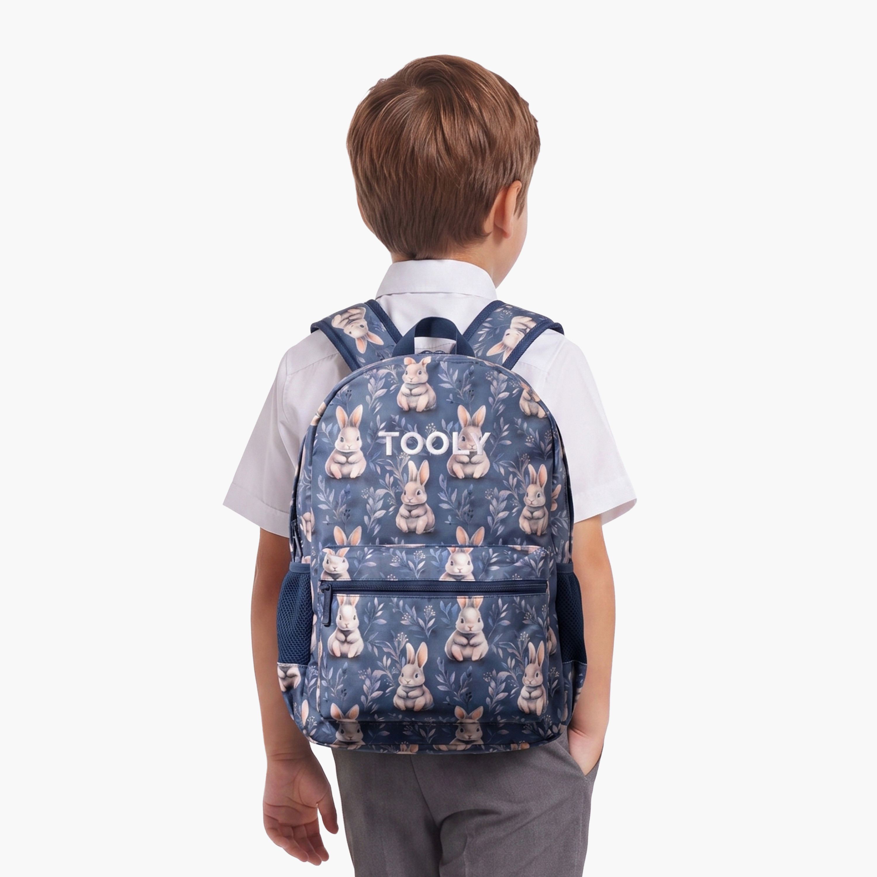 Tooly Nice Rabbit 4-Piece School Backpack Set with Pencil Case and Water Bottle - 17 Inch-school-bagsandbackpacks-backpacks-image-6