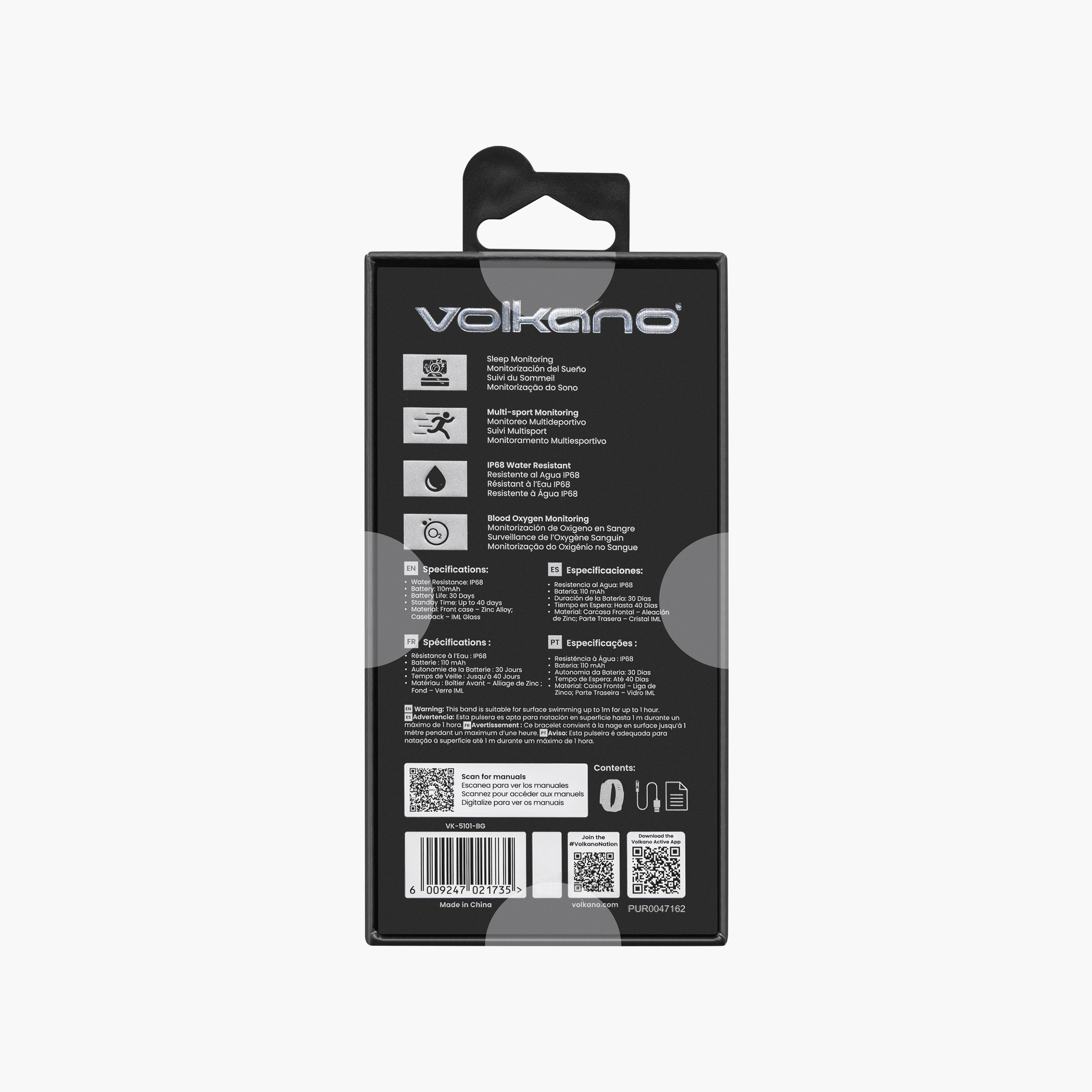 Volkano Vida Series Smart Band with Health Tracking-electronics-smartwatches-image-4