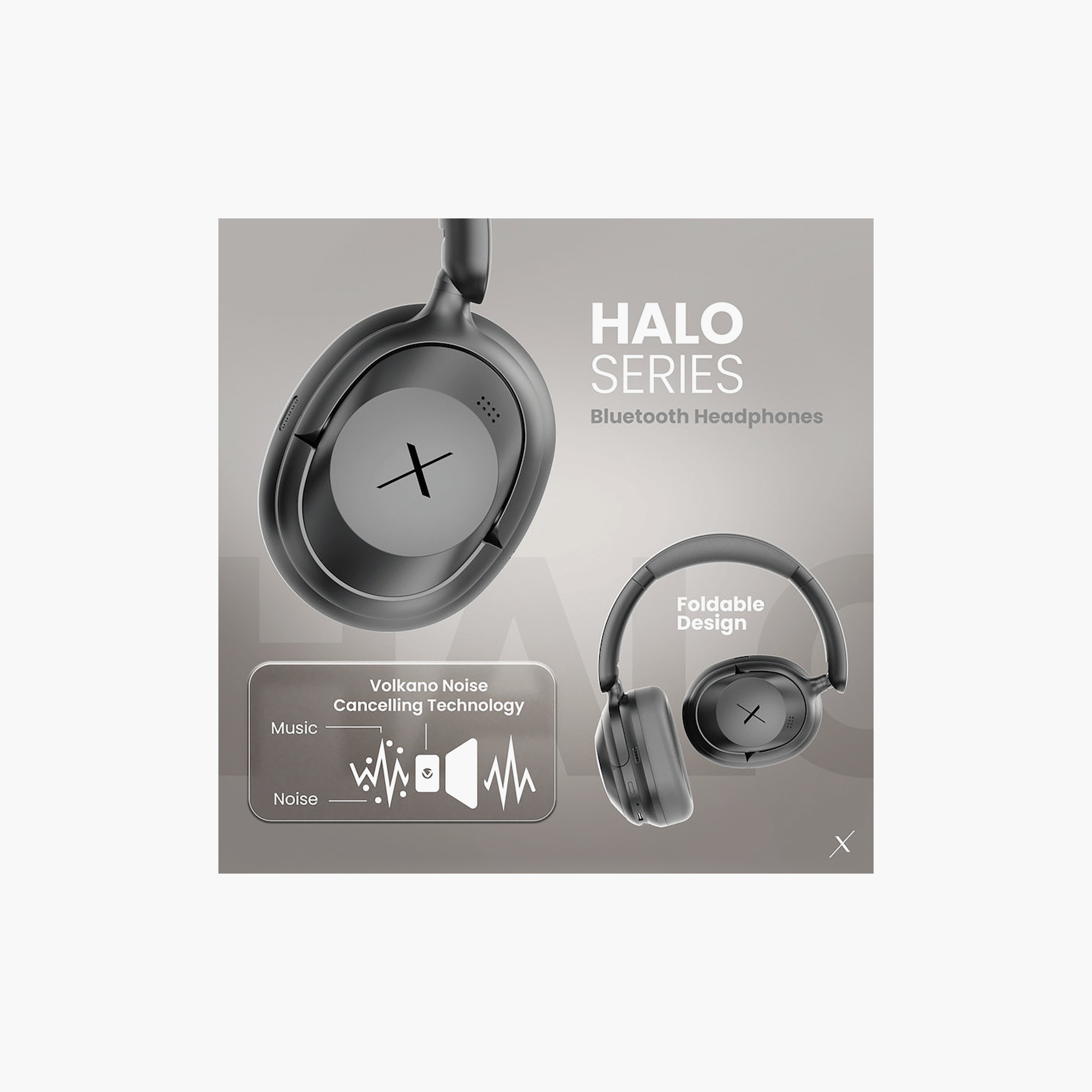 Volkano X Halo ANC Bluetooth Wireless Headphones with 45 Hours Playtime-electronics-headphonesandearphones-image-5