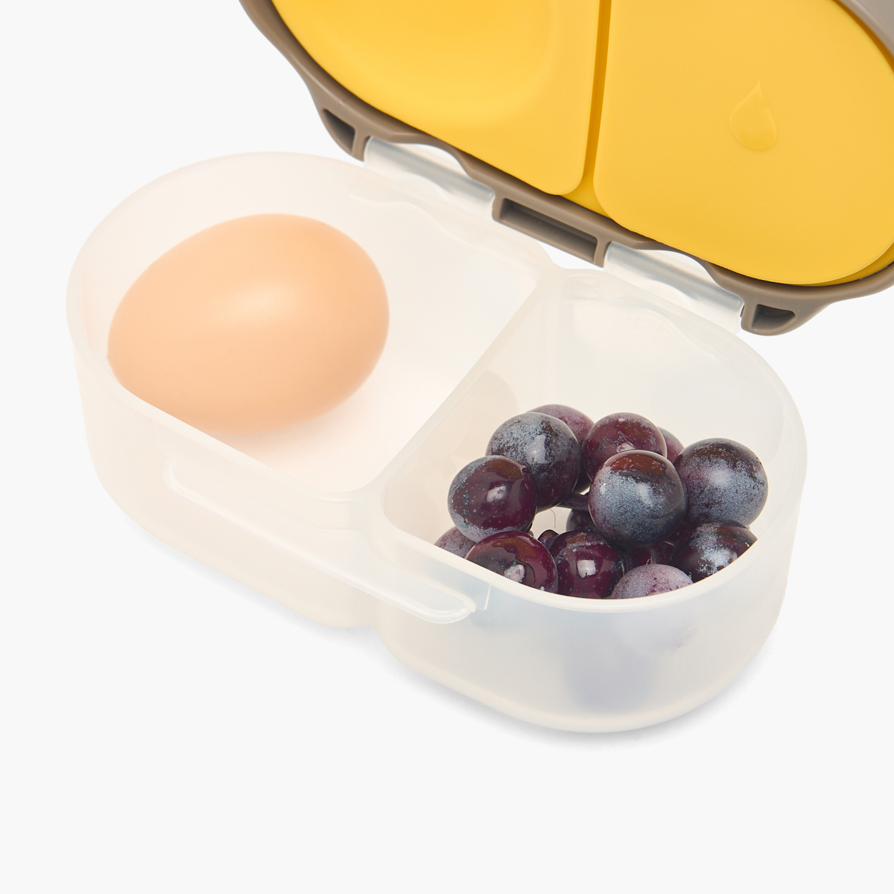 صندوق وجبات خفيفة بقسمين وبطبعات باتمان للأولاد من بي بوكس - 350 مل-school-lunchessentials-lunchboxes-image-10