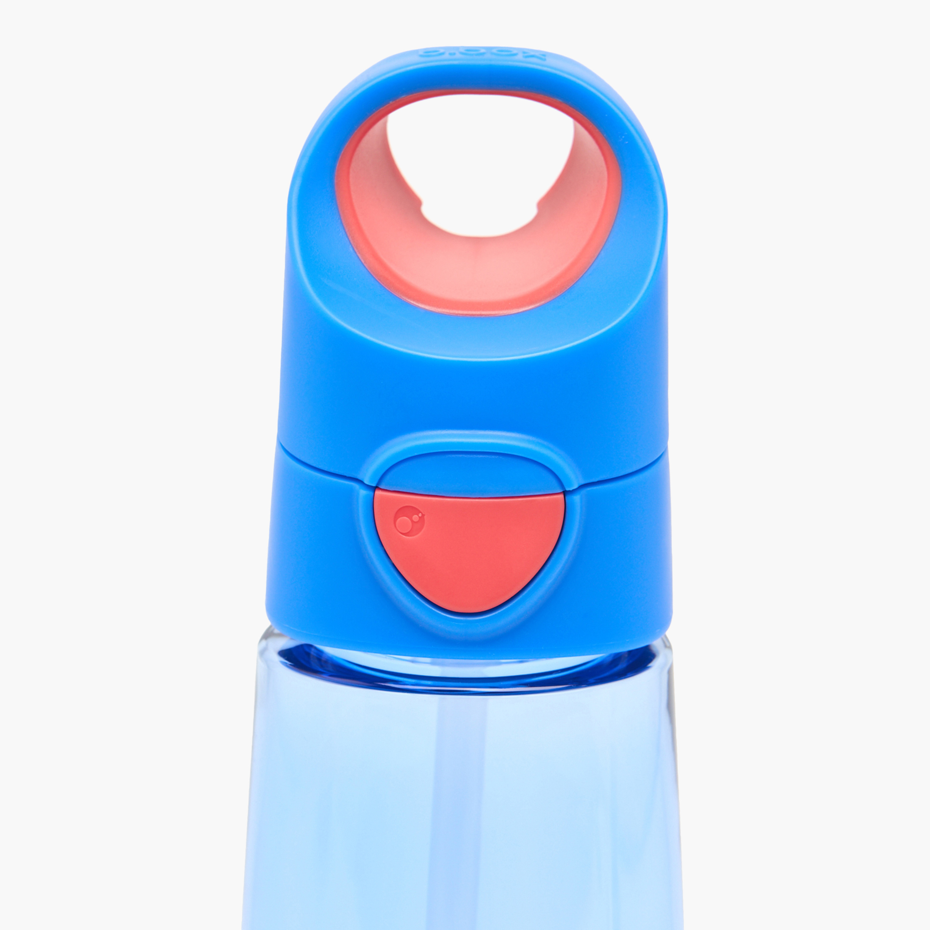 b.box Superman Print Tritan Water Bottle with Flip Spout and Handle - 600 ml-school-waterbottles-image-4