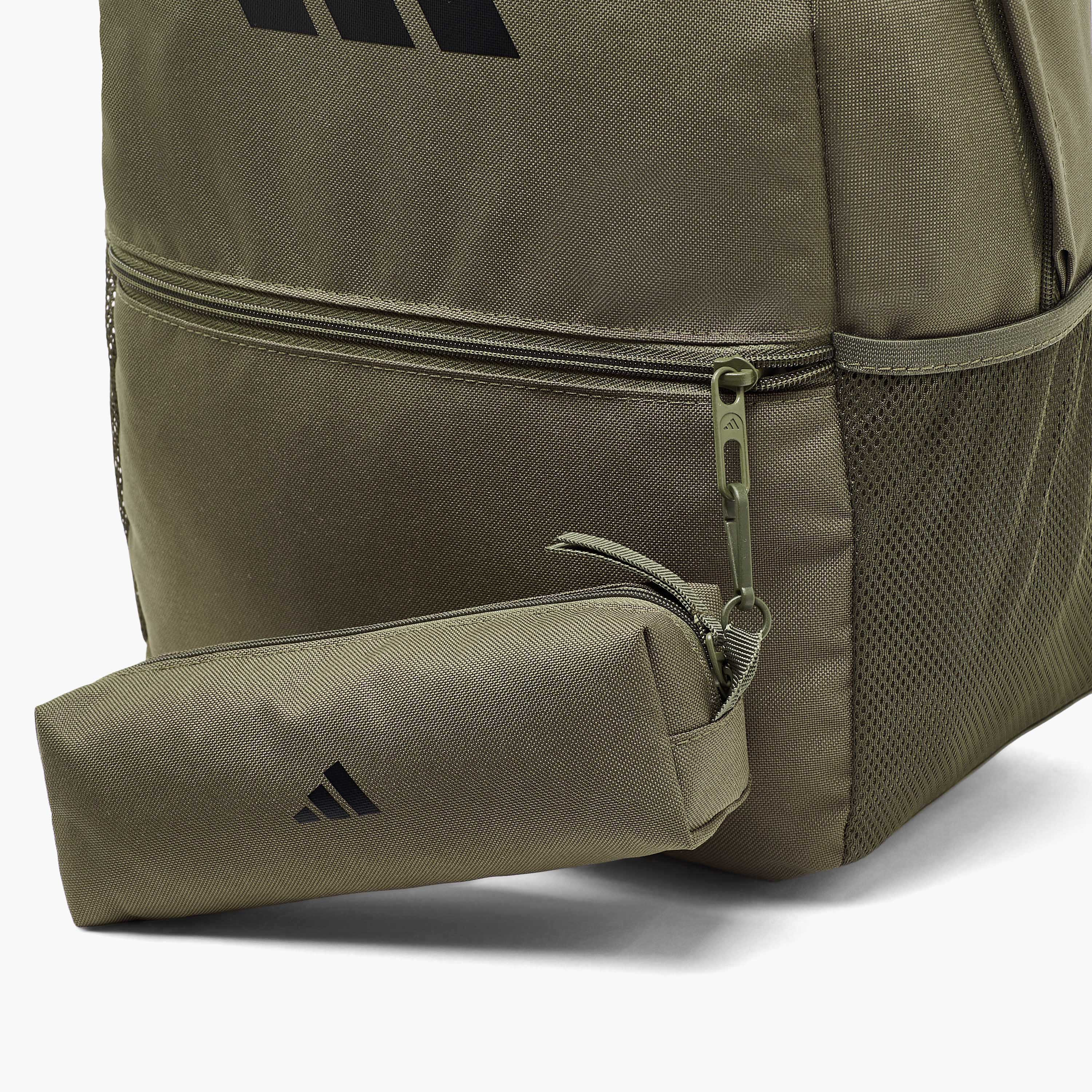 Adidas Logo Print Backpack for Kids 8-13 Years with Pencil Pouch-school-bagsandbackpacks-backpacks-image-3
