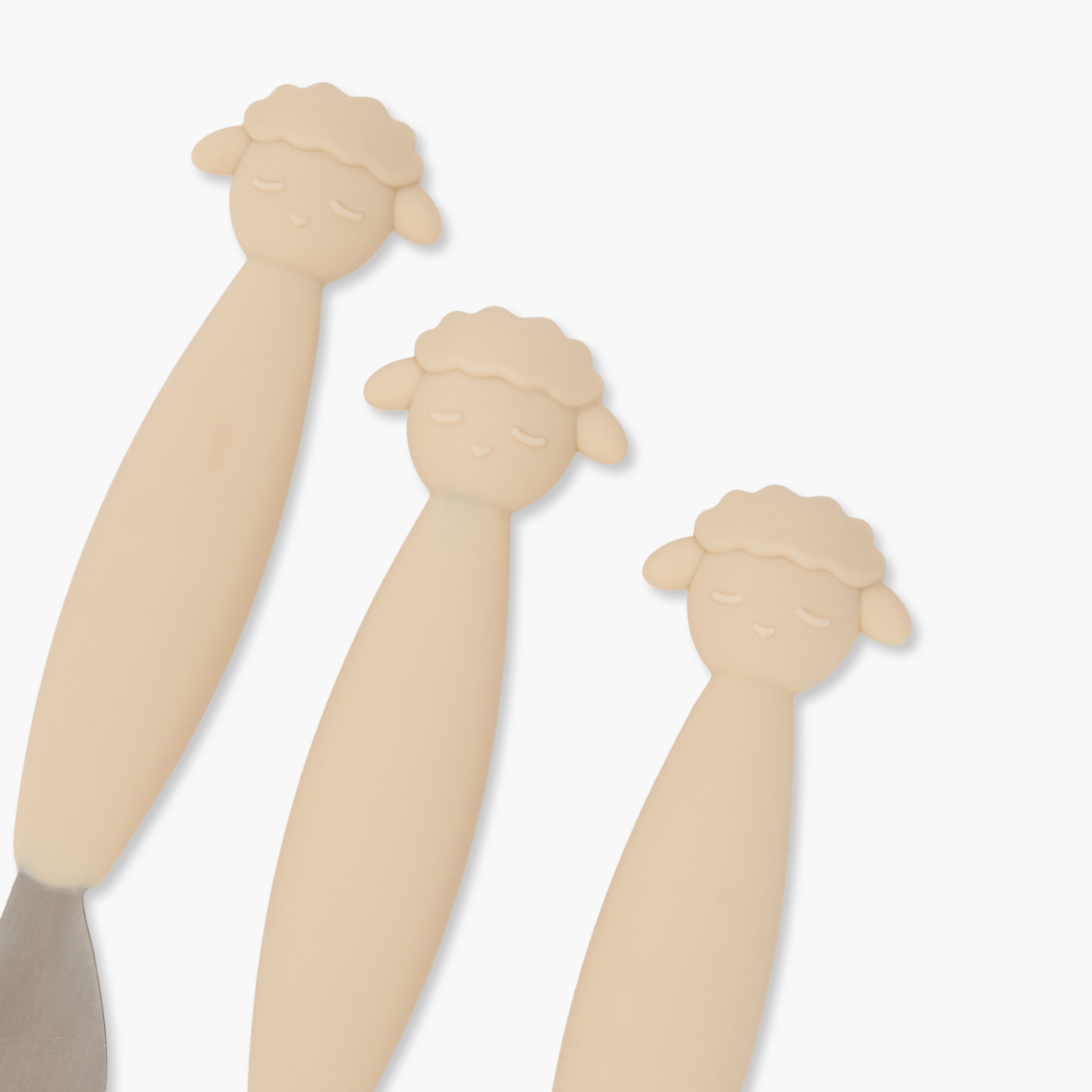 Giggles Cutlery Set, Silicone Handle-baby-feeding-mealtimeessentials-image-6