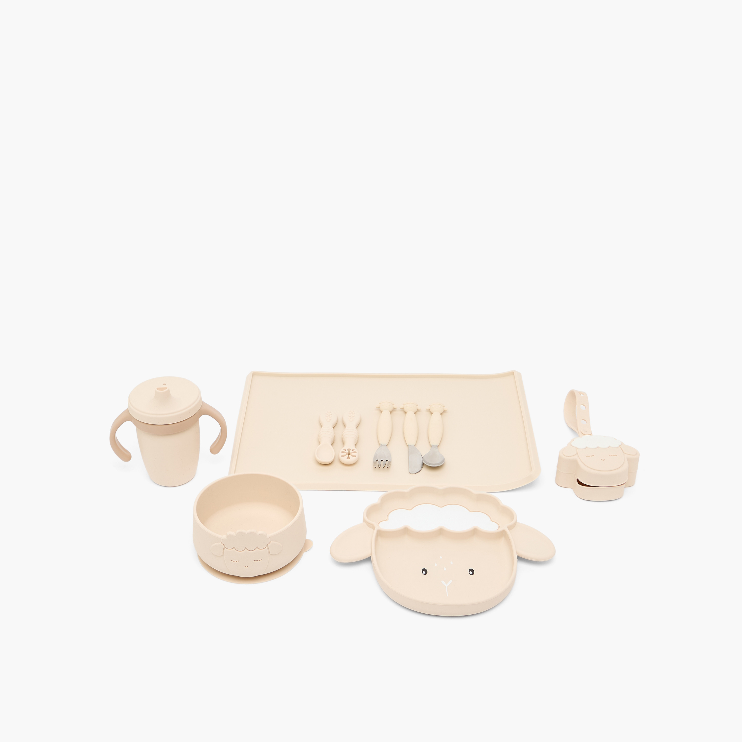 Giggles Cutlery Set, Silicone Handle-baby-feeding-mealtimeessentials-image-8