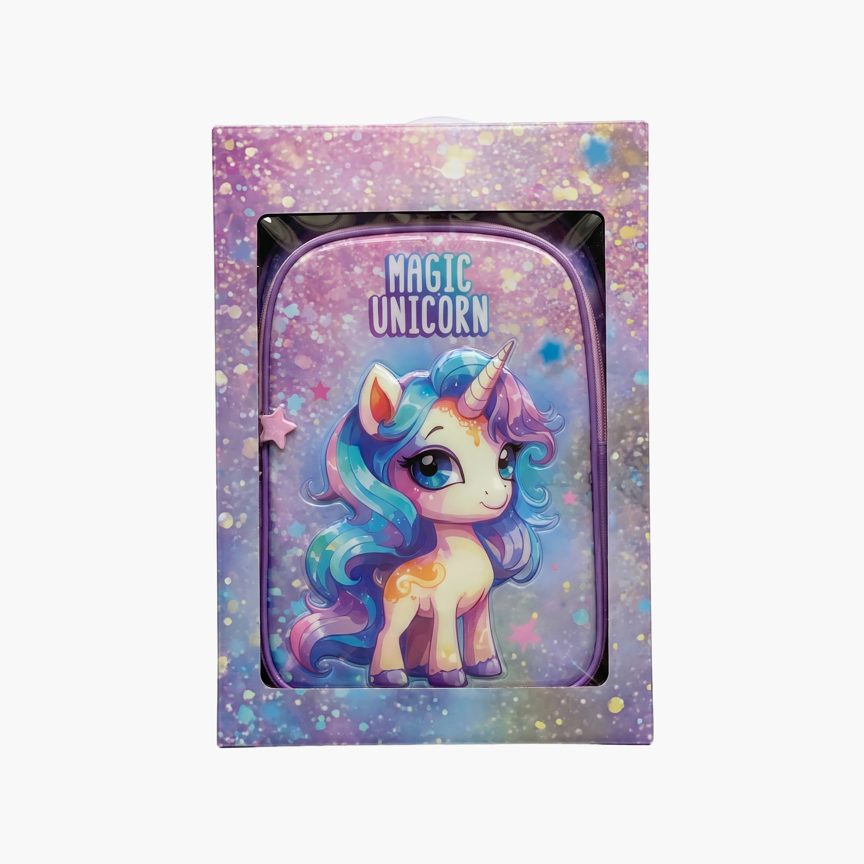 Royal Falcon Unicorn 5-Piece School Trolley Backpack Set for Girls 5-8 Years - 15 Inch-school-bagsandbackpacks-trolleybags-image-8
