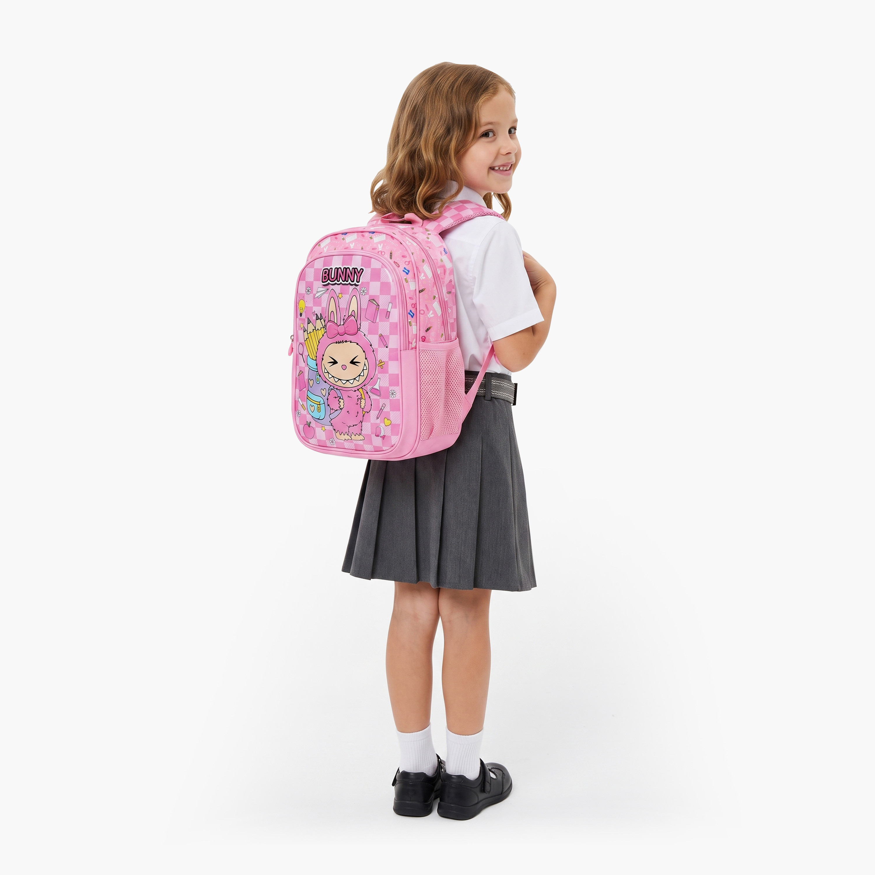 Royal Falcon Girl Doll 5-Piece School Backpack Set for Girls 5-8 Years with Lunch Bag - 15 Inch-school-bagsandbackpacks-backpacks-image-7