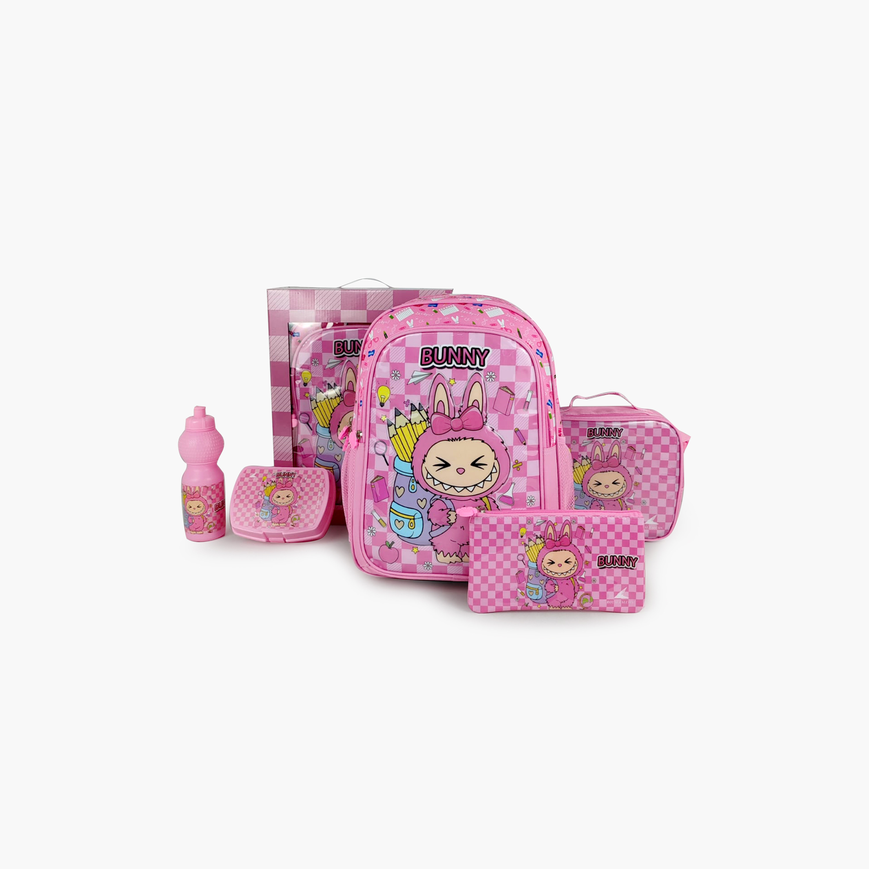 Royal Falcon Girl Doll 5-Piece School Backpack Set for Girls 5-8 Years with Lunch Bag - 15 Inch-school-bagsandbackpacks-backpacks-image-9