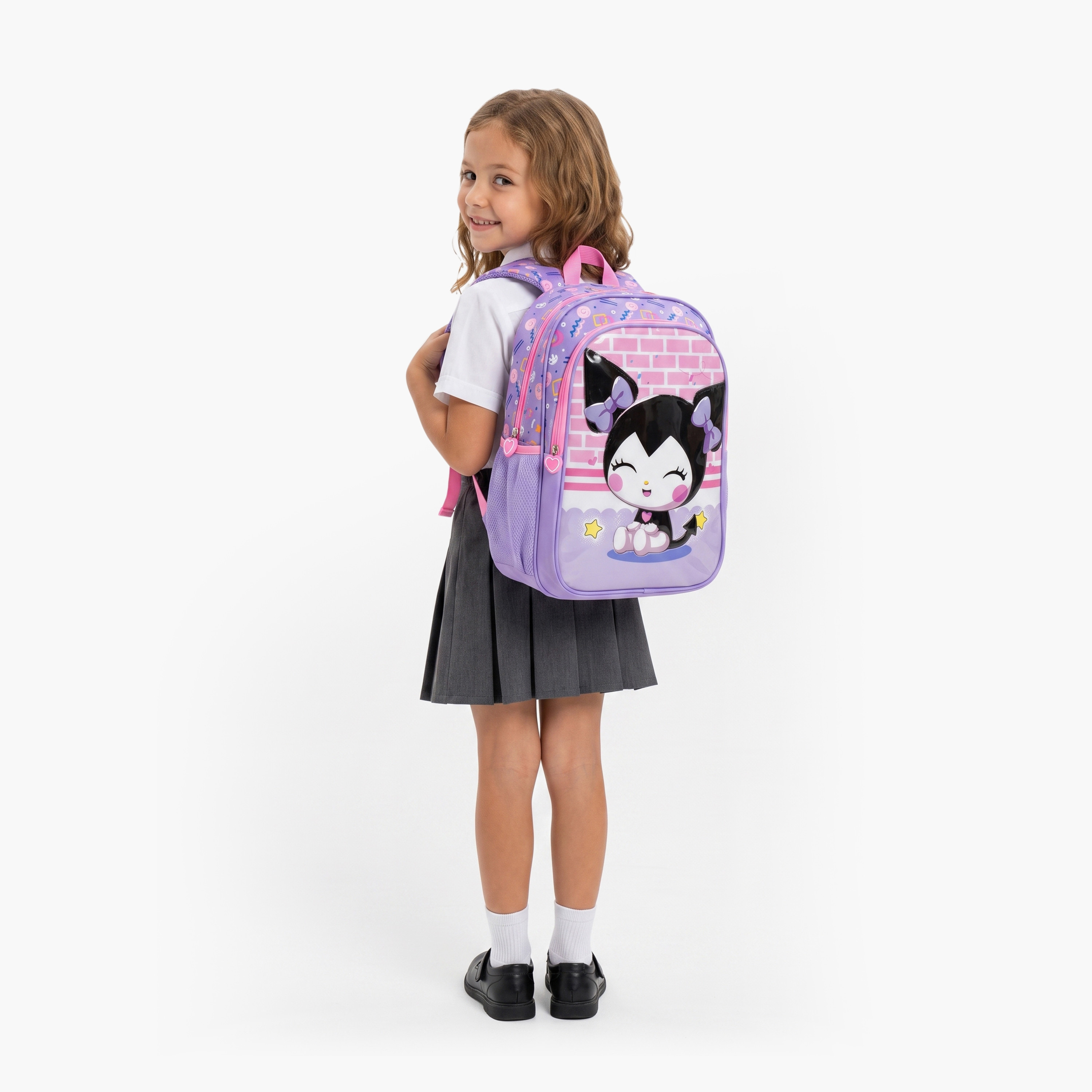 Royal Falcon Little Cutie 5-Piece School Backpack Set for Girls 5-8 Years with Lunch Bag - 15 Inch-school-bagsandbackpacks-backpacks-image-7