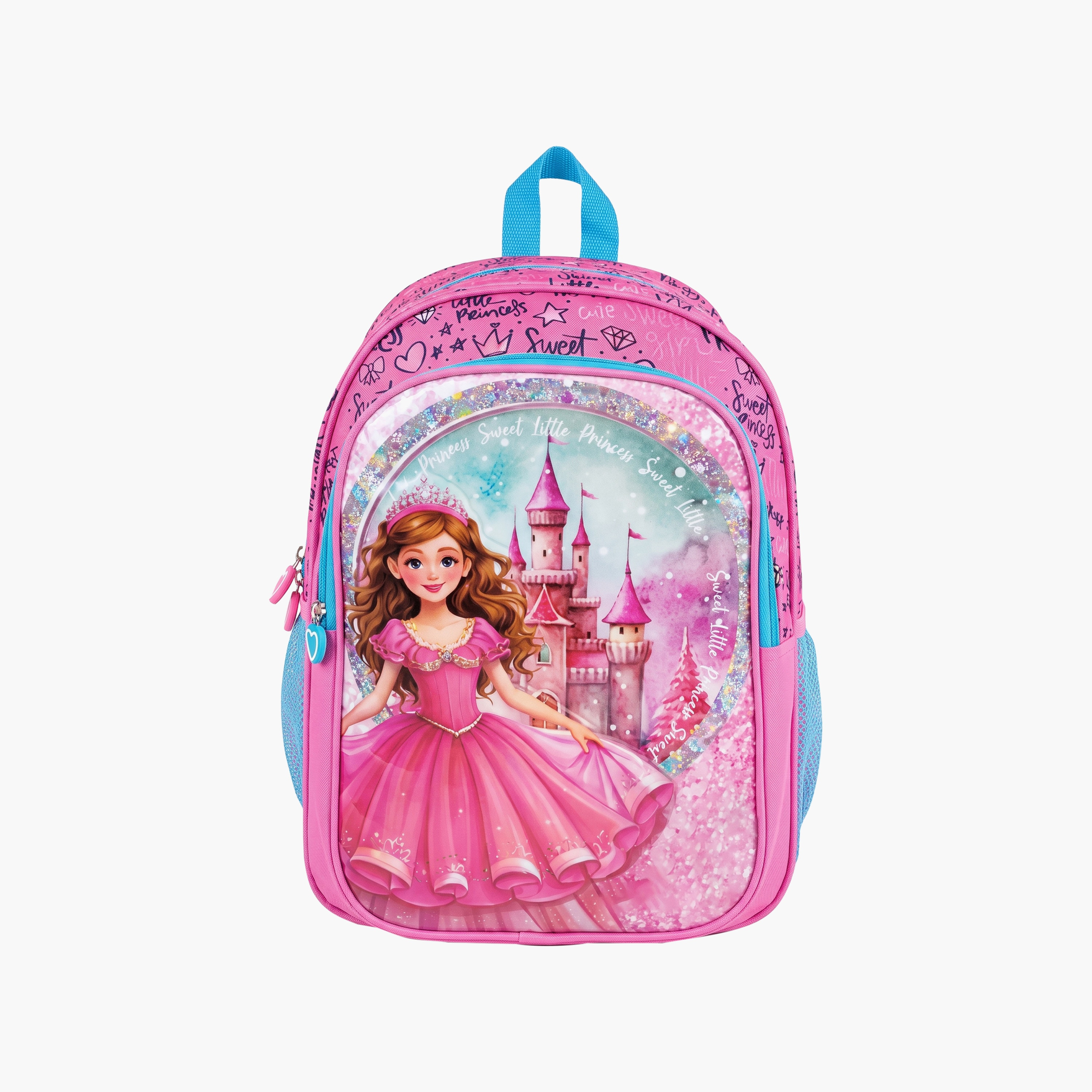 Royal Falcon Princess 5-Piece School Backpack Set for Girls 5-8 Years with Lunch Bag - 15 Inch-school-bagsandbackpacks-backpacks-image-2
