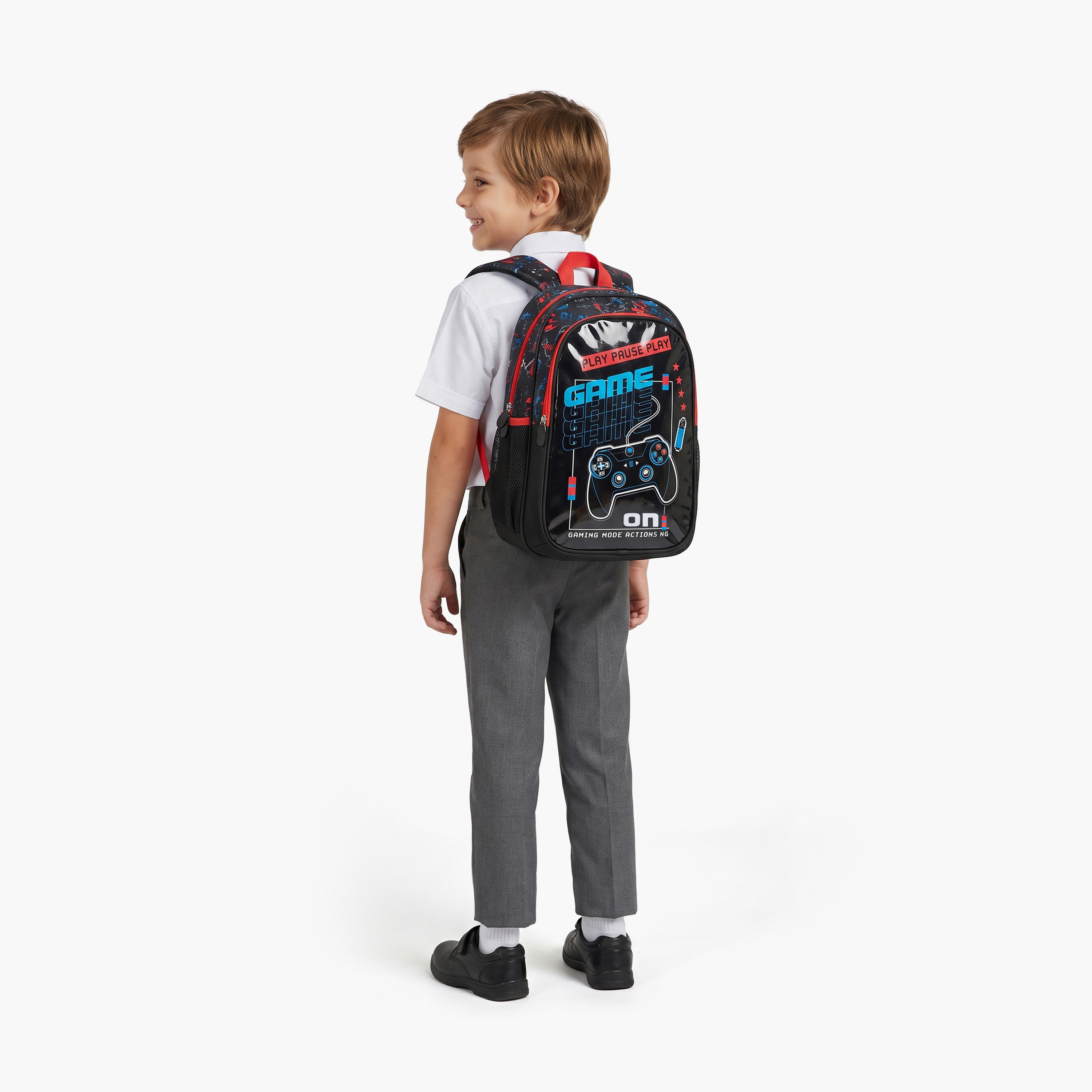 Royal Falcon Gaming Controller 5-Piece School Backpack Set for Boys 5-8 Years - 15 Inch-school-bagsandbackpacks-backpacks-image-7