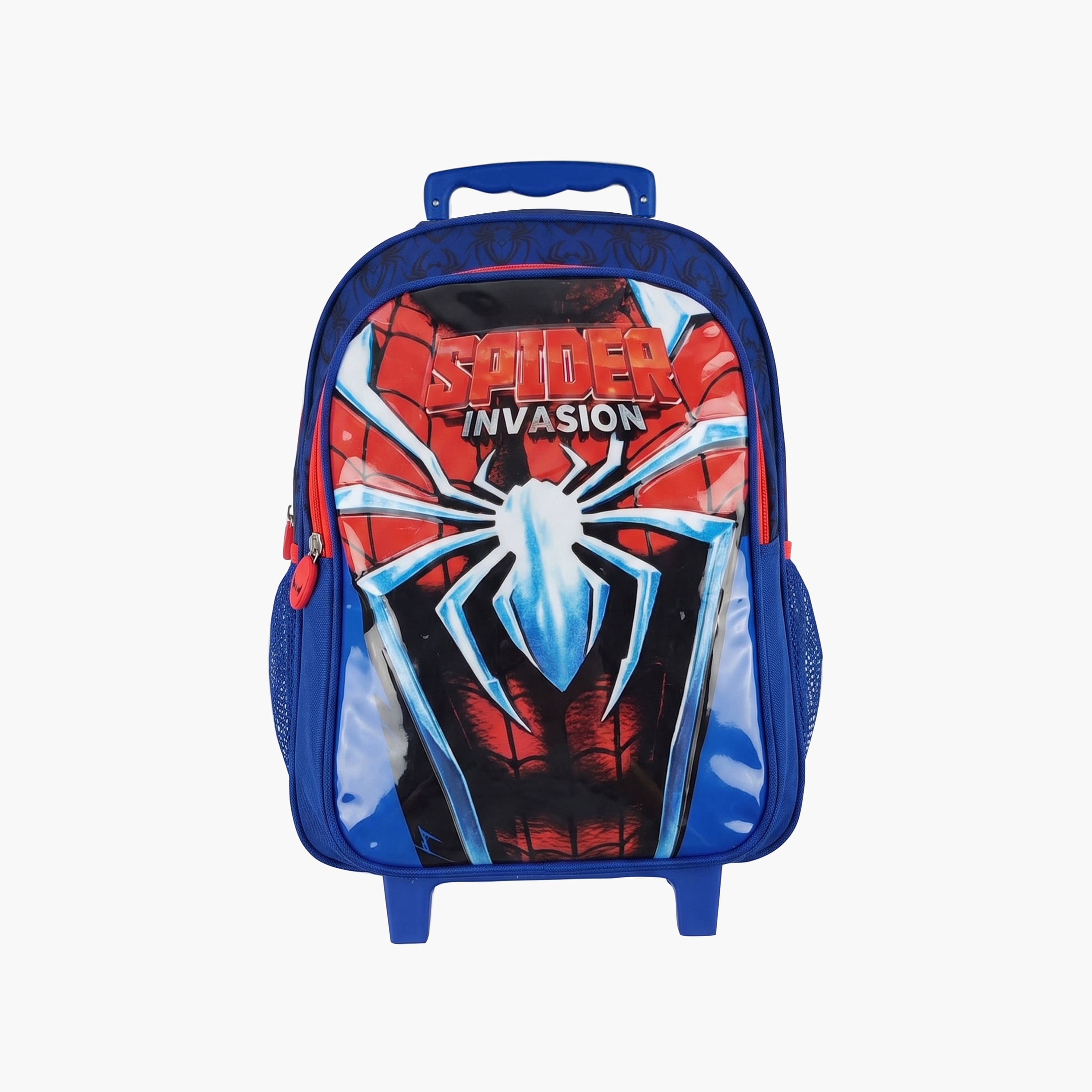 Royal Falcon Spiderman 5-Piece School Trolley Backpack Set for Boys 5-8 Years - 15 Inch-school-bagsandbackpacks-trolleybags-image-2