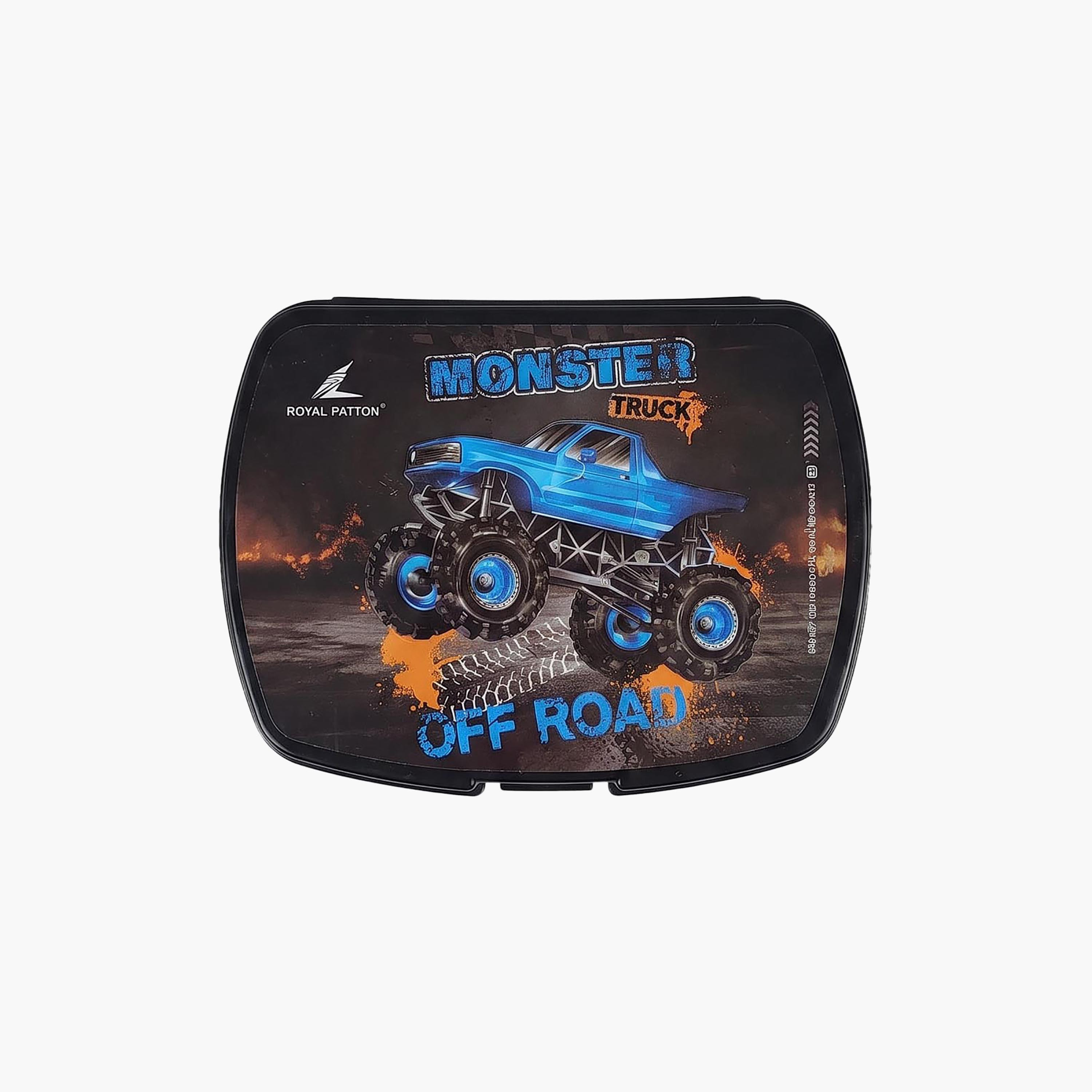 Royal Falcon Monster Truck 5-Piece School Trolley Backpack Set for Boys 5-8 Years - 16 Inch-school-bagsandbackpacks-trolleybags-image-4