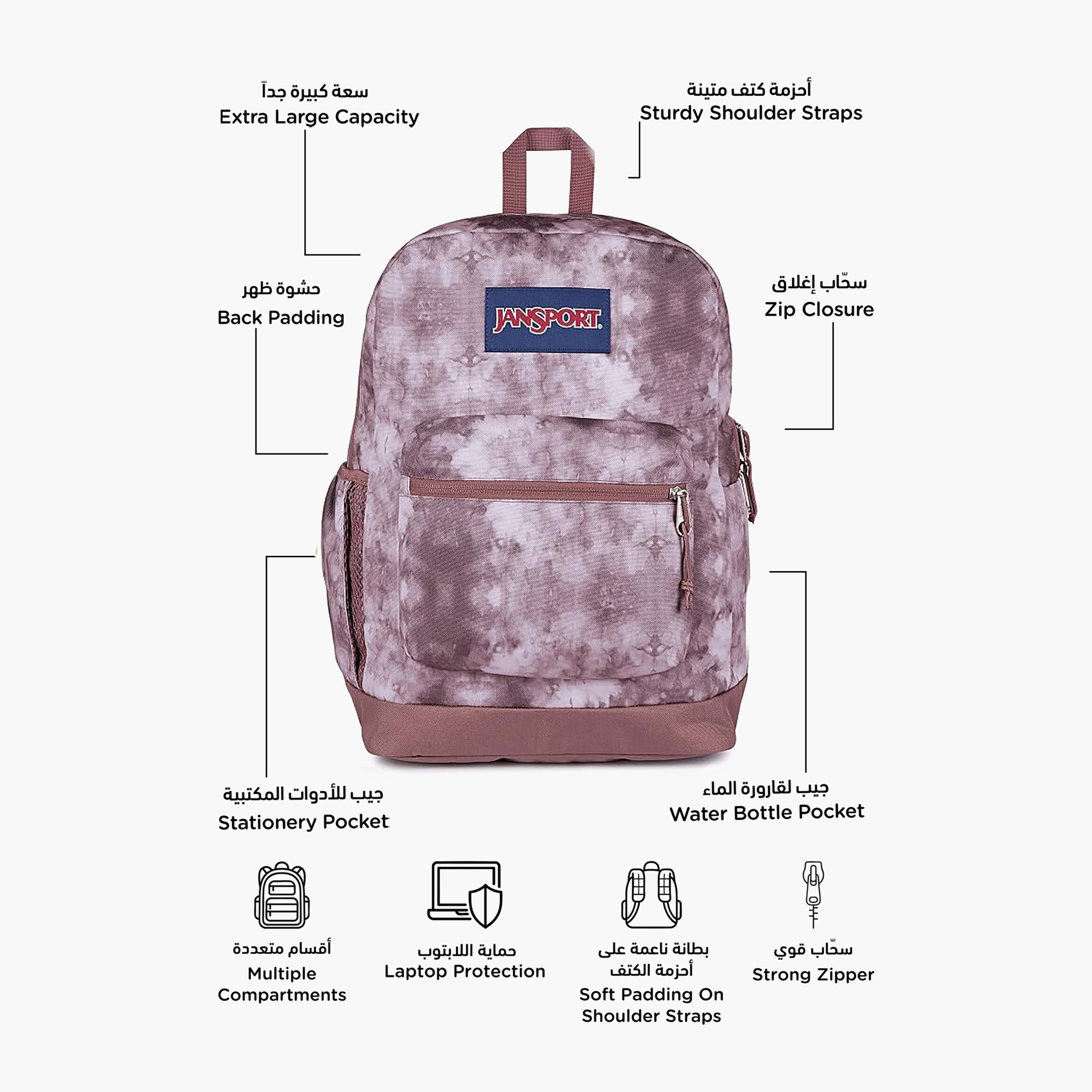 Jansport Backpack with Laptop Sleeve - 15inch-school-bagsandbackpacks-backpacks-image-14