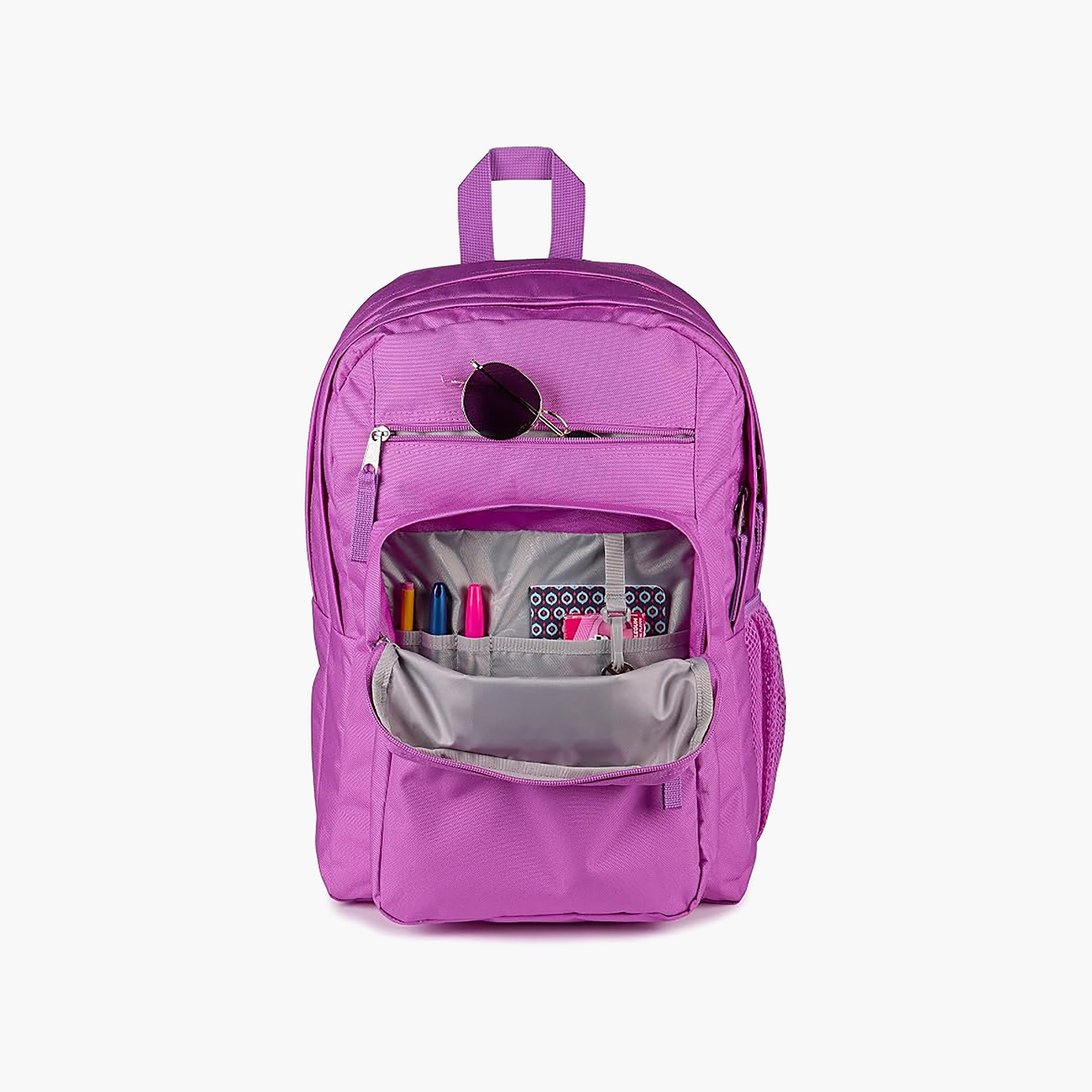 Jansport Big Student Printed Backpack with Zip Closure - 43x33x25 cms Lifetime Warranty-school-bagsandbackpacks-backpacks-image-59