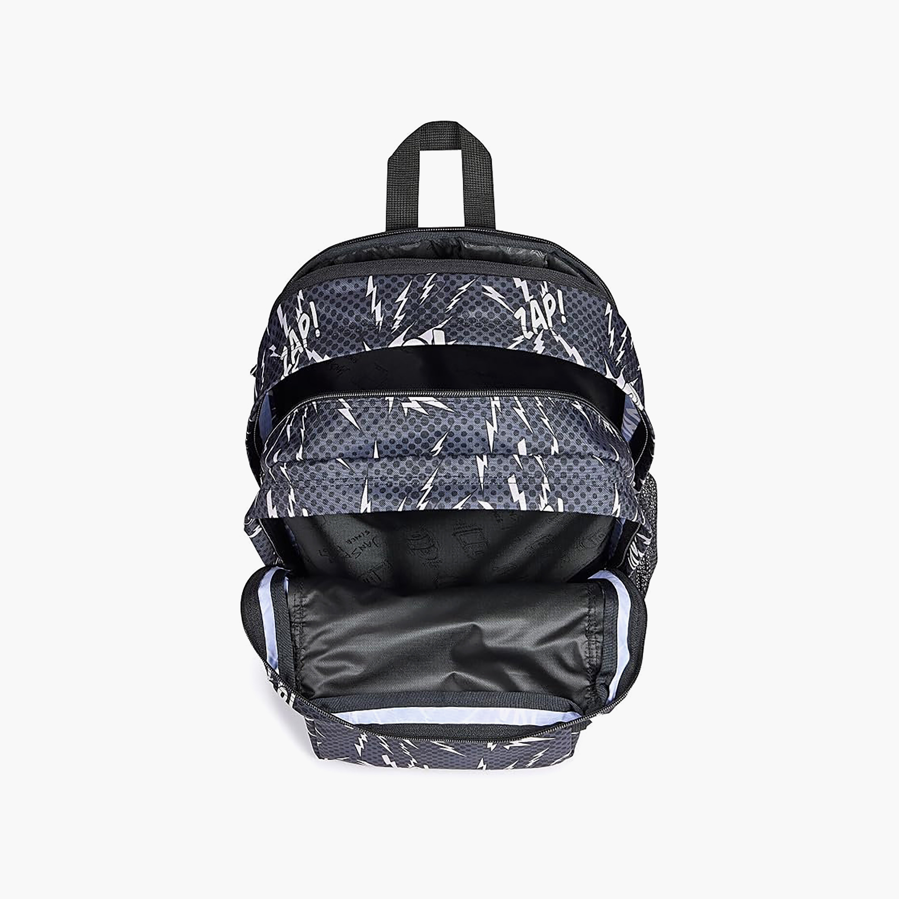 Jansport Big Student Printed Backpack with Zip Closure - 43x33x25 cms Lifetime Warranty-school-bagsandbackpacks-backpacks-image-45
