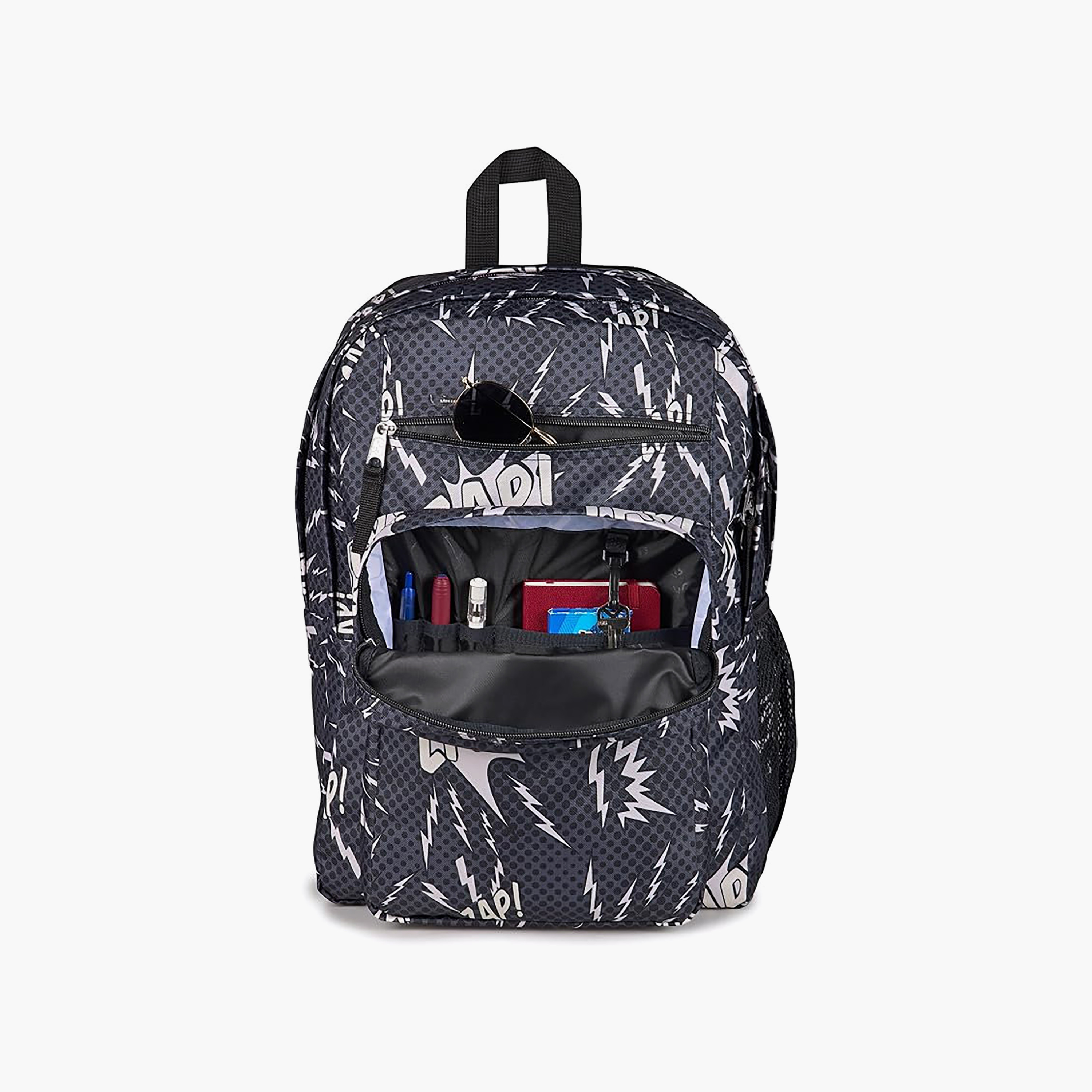 Jansport Big Student Printed Backpack with Zip Closure - 43x33x25 cms Lifetime Warranty-school-bagsandbackpacks-backpacks-image-46