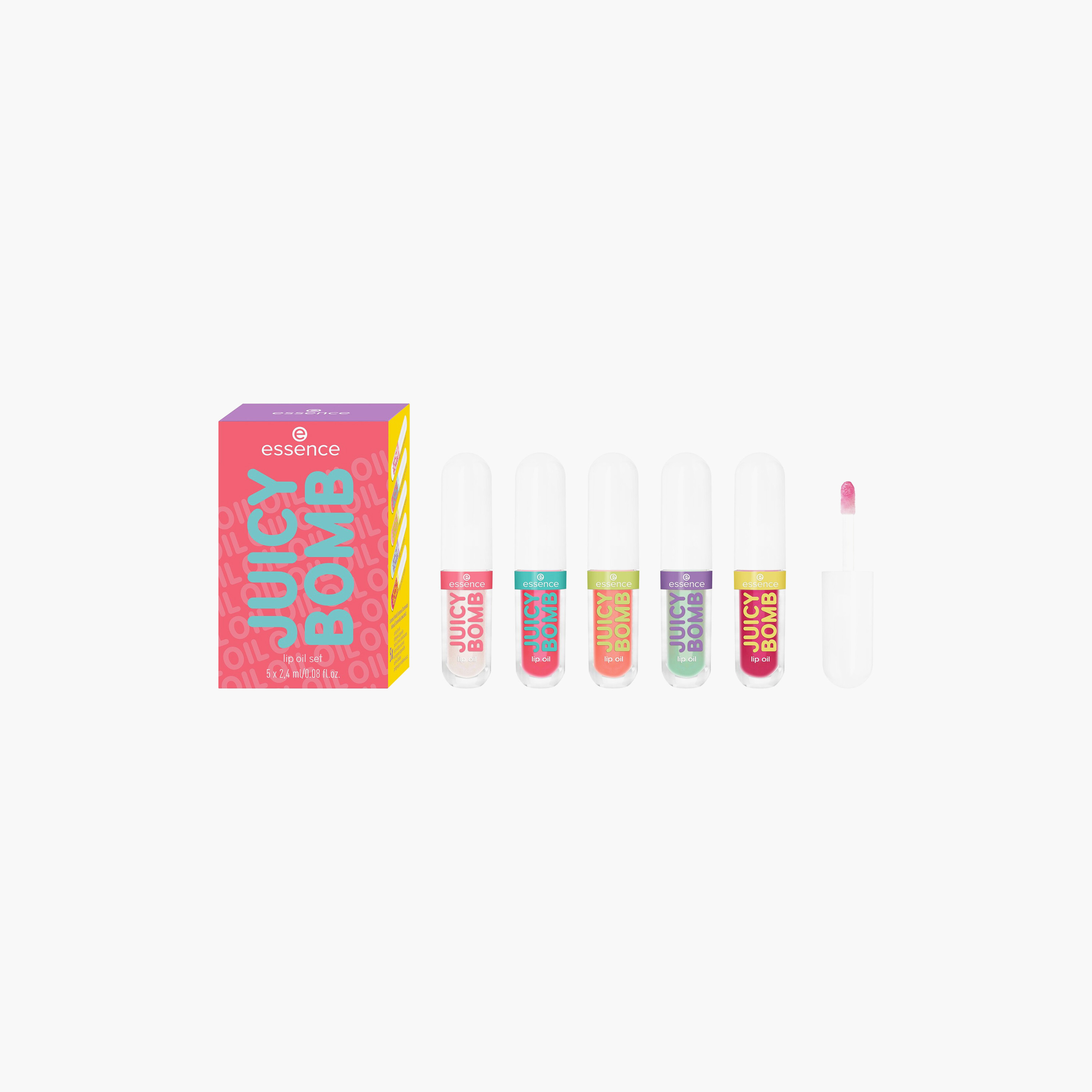 Essence Juicy Bomb Lip Oil Set 12 Gms-beautyandpersonalcare-makeup-lips-lipglossesandbalms-image-2