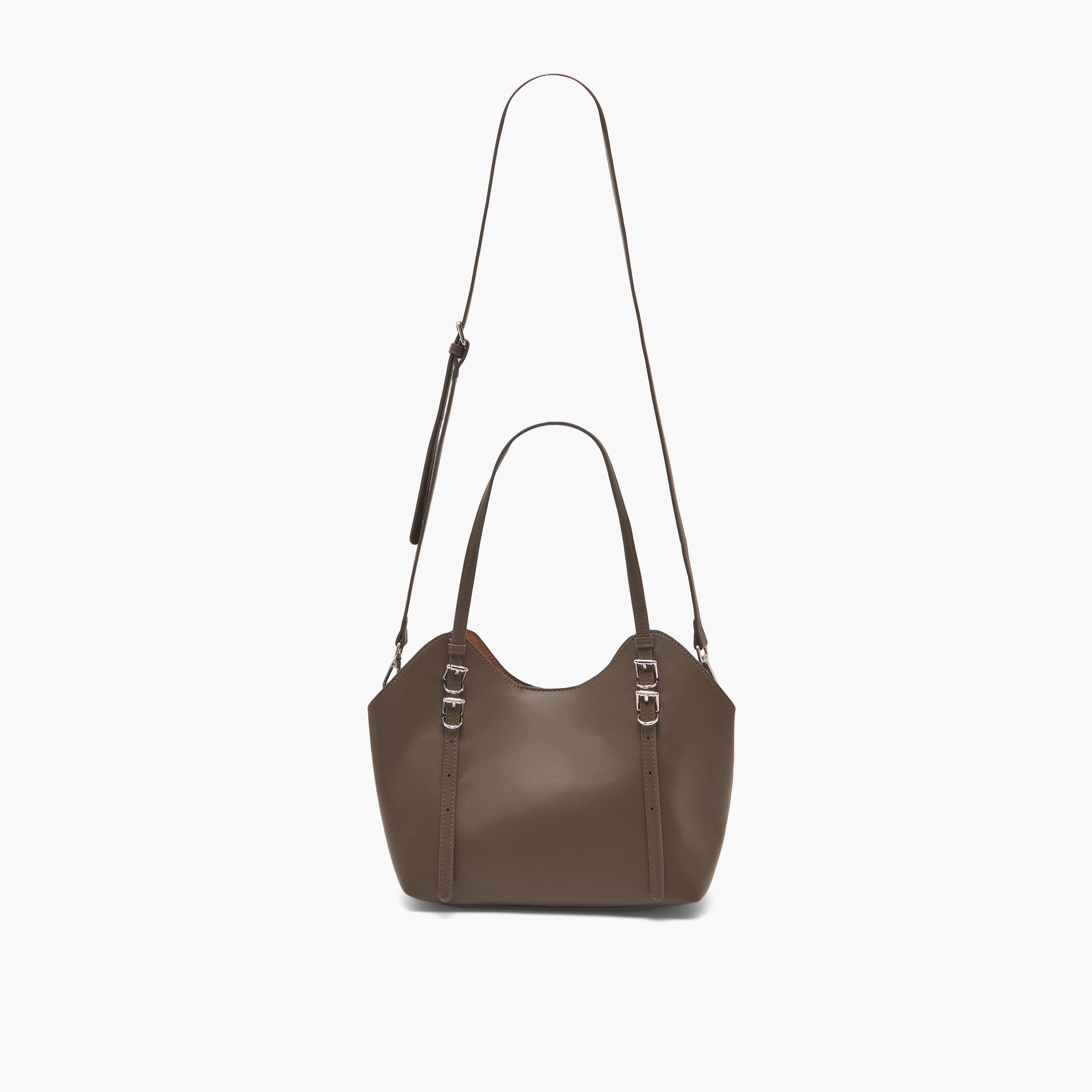 Sasha Textured Tote Bag with Pouch-women-bagsandwallets-handbags-image-2