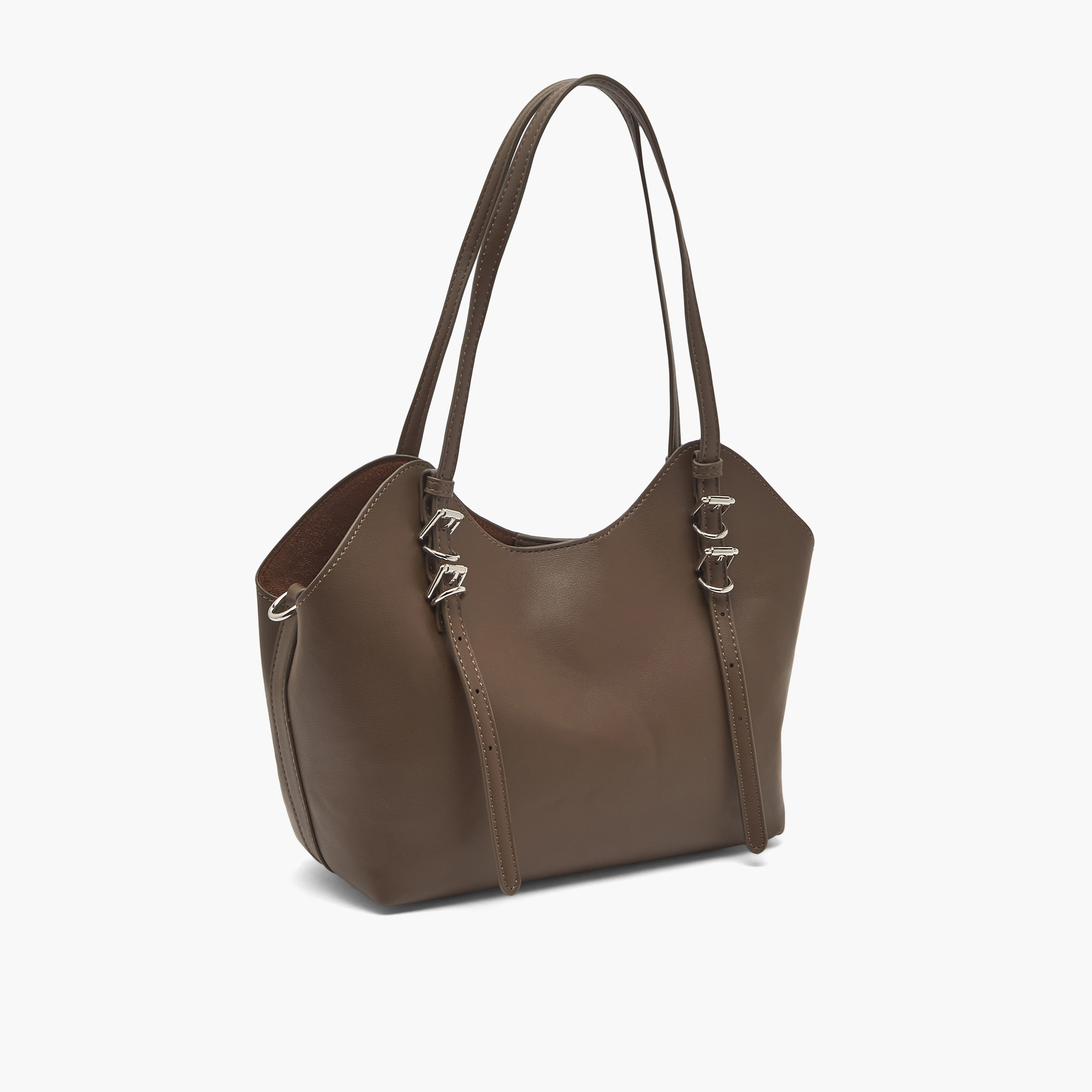Sasha Textured Tote Bag with Pouch-women-bagsandwallets-handbags-image-3