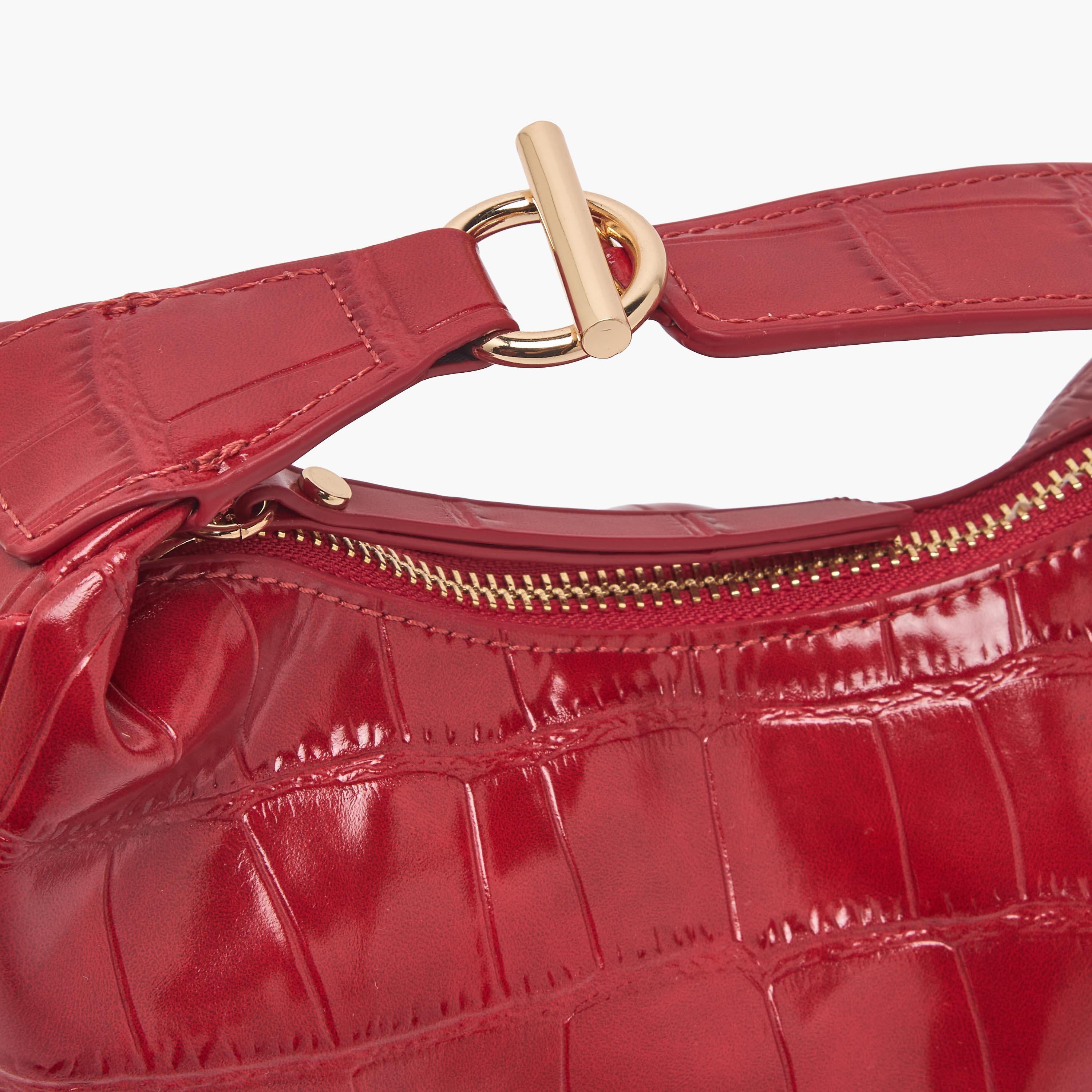 شنطة كتف بارزة الملمس بحزام سلسلة من ساشا-women-bagsandwallets-handbags-image-4