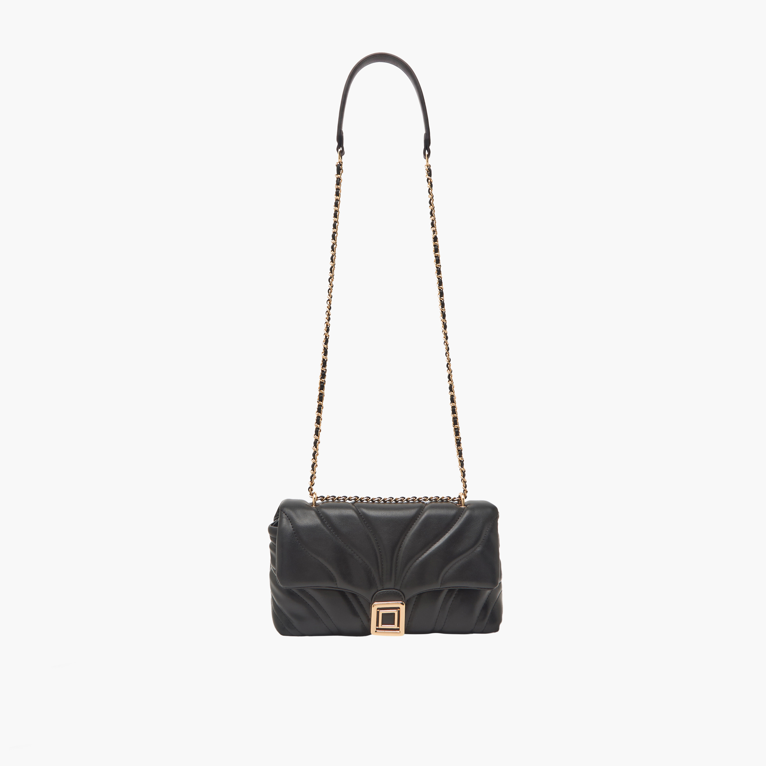 Sasha Quilted Crossbody Bag with Chain Strap-women-bagsandwallets-handbags-image-3