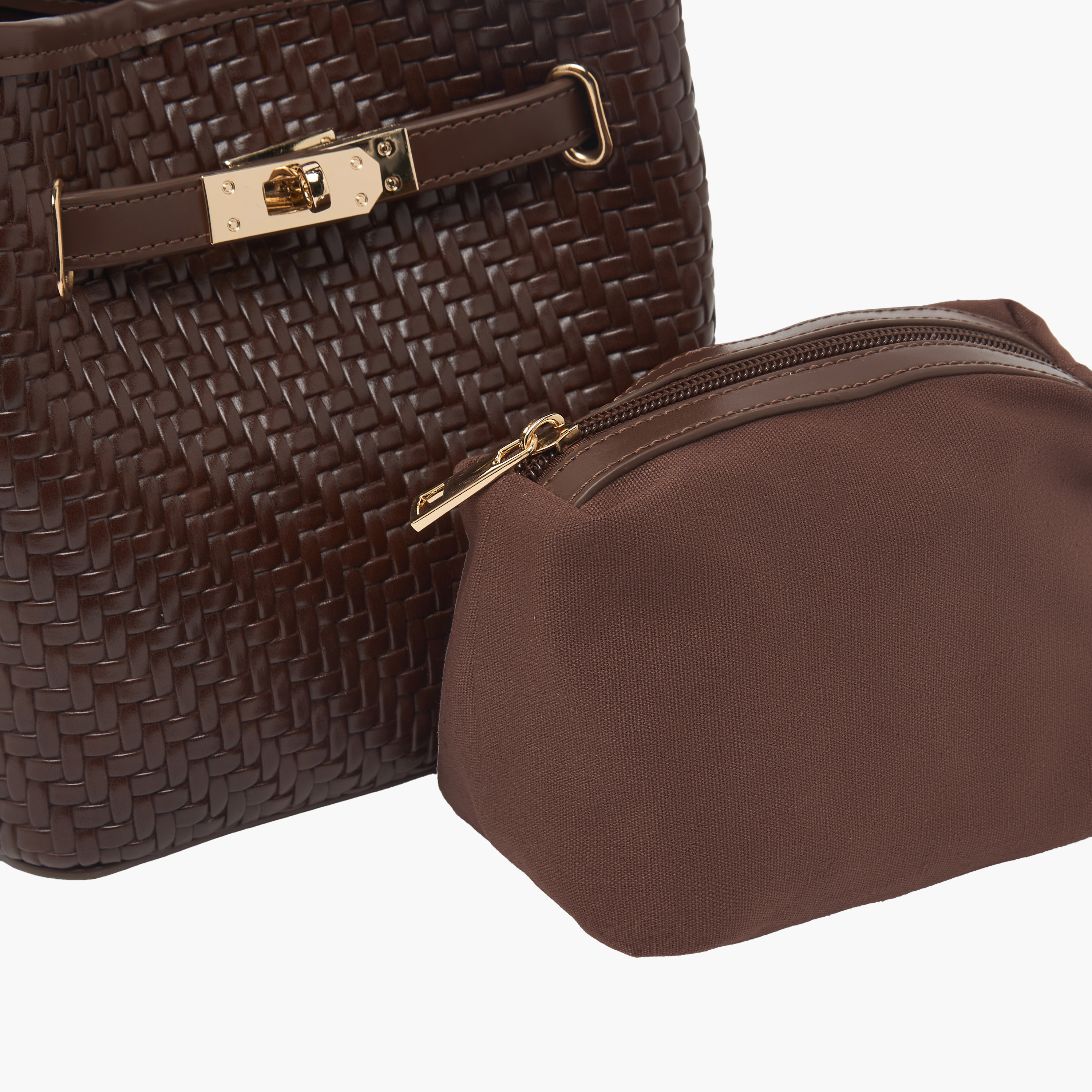 شنطة توتي بارزة الملمس مع محفظة من ساشا-women-bagsandwallets-handbags-image-5
