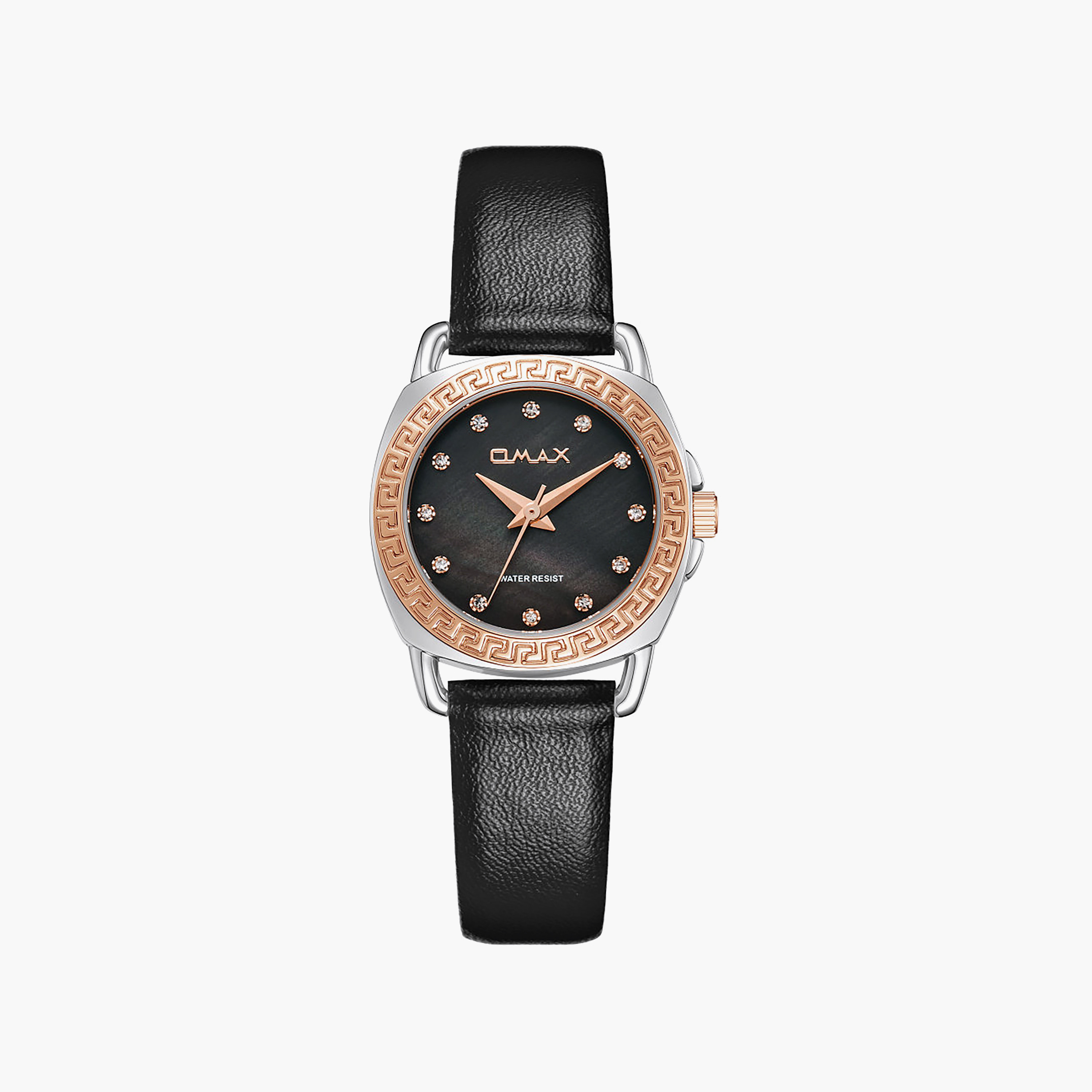 OMAX Women's Analog Round 28 MM Strap Buckle Watch | SQ-BSL002C22S4-women-watchesandjewellery-watches-image-1
