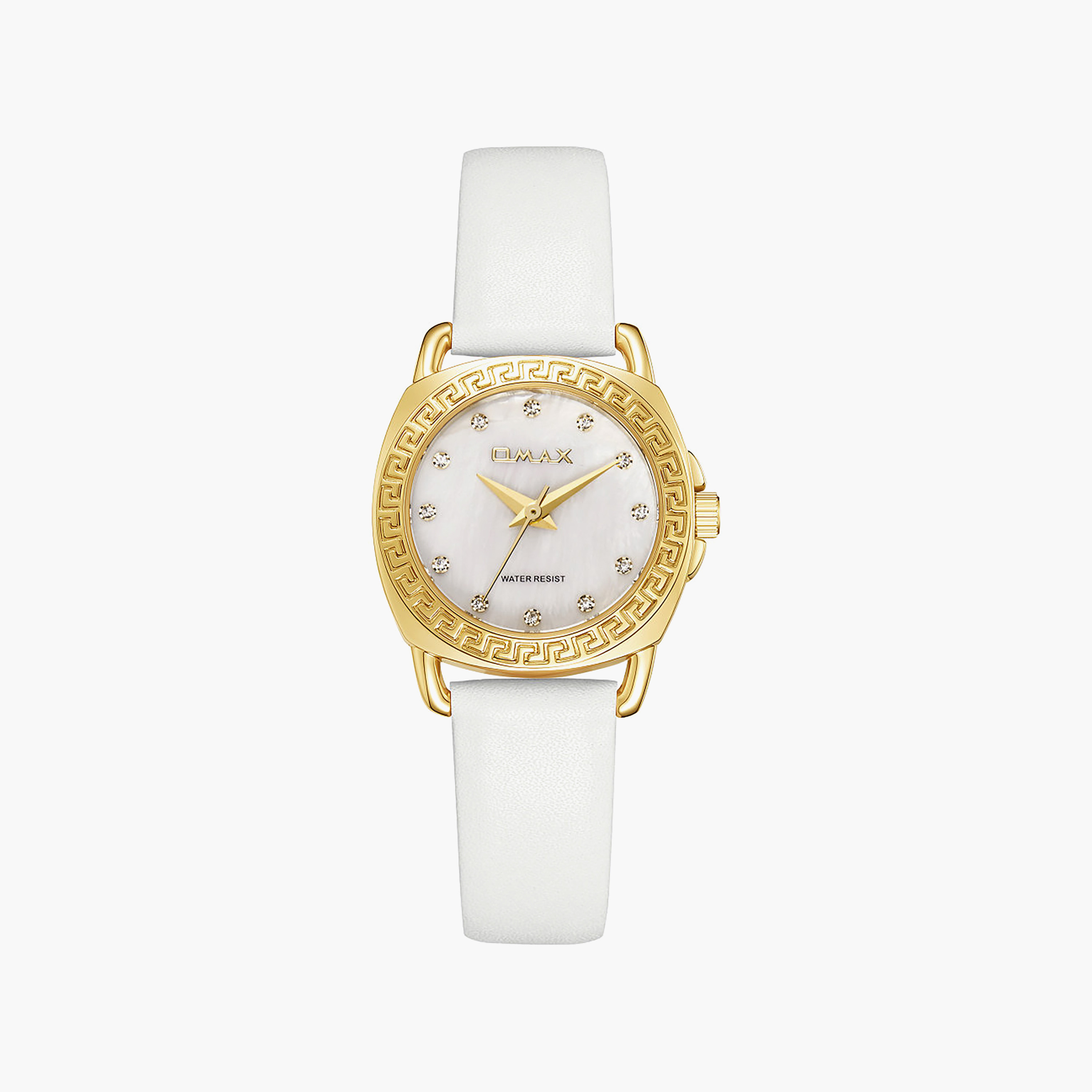 ساعة أوماكس النسائية التناظرية الدائرية بقطر 28 مم وحزام بإبزيم | SQ-BSL002G33S3-women-watchesandjewellery-watches-image-1