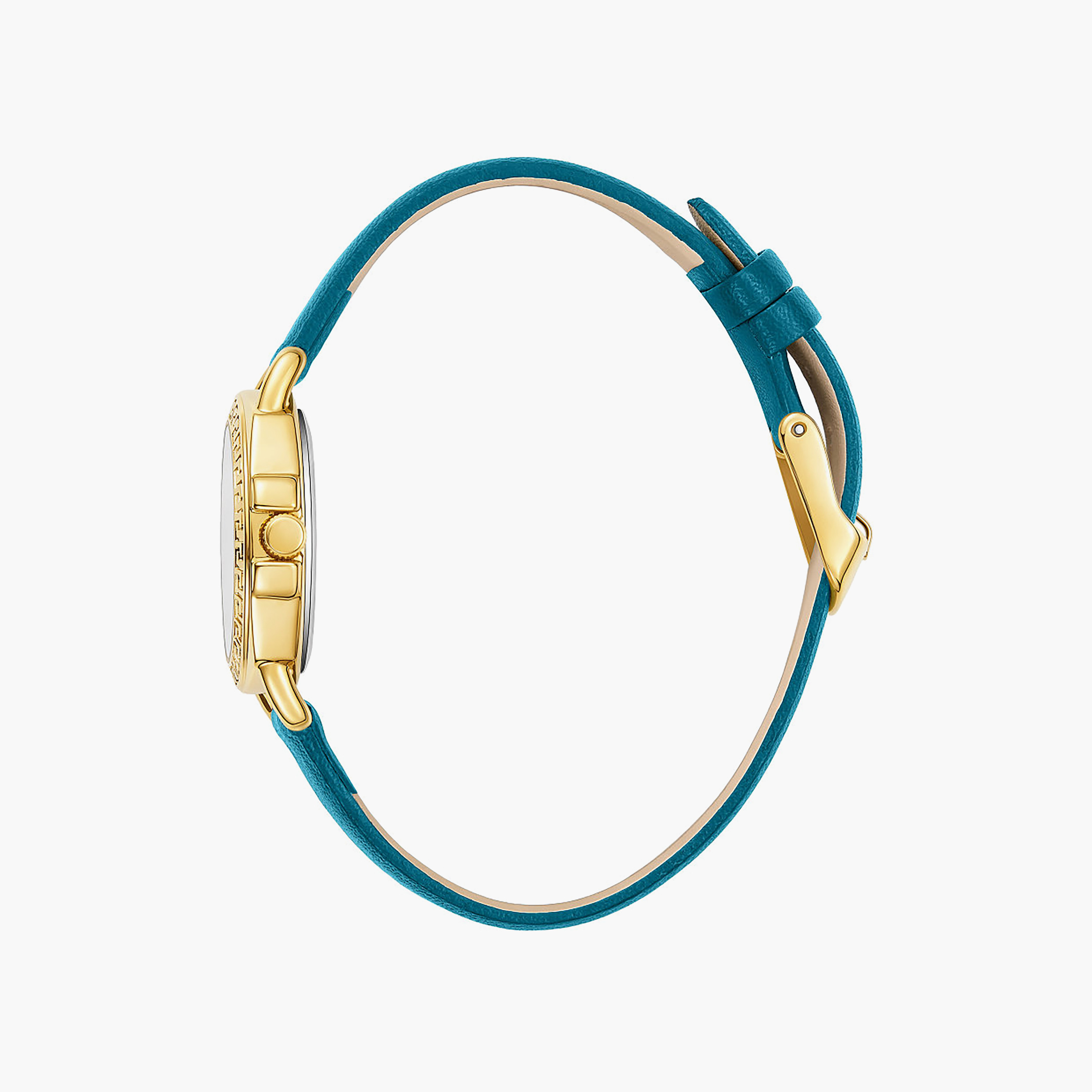OMAX Women's Analog Round 28 MM Strap Buckle Watch | SQ-BSL002G33S3-women-watchesandjewellery-watches-image-2