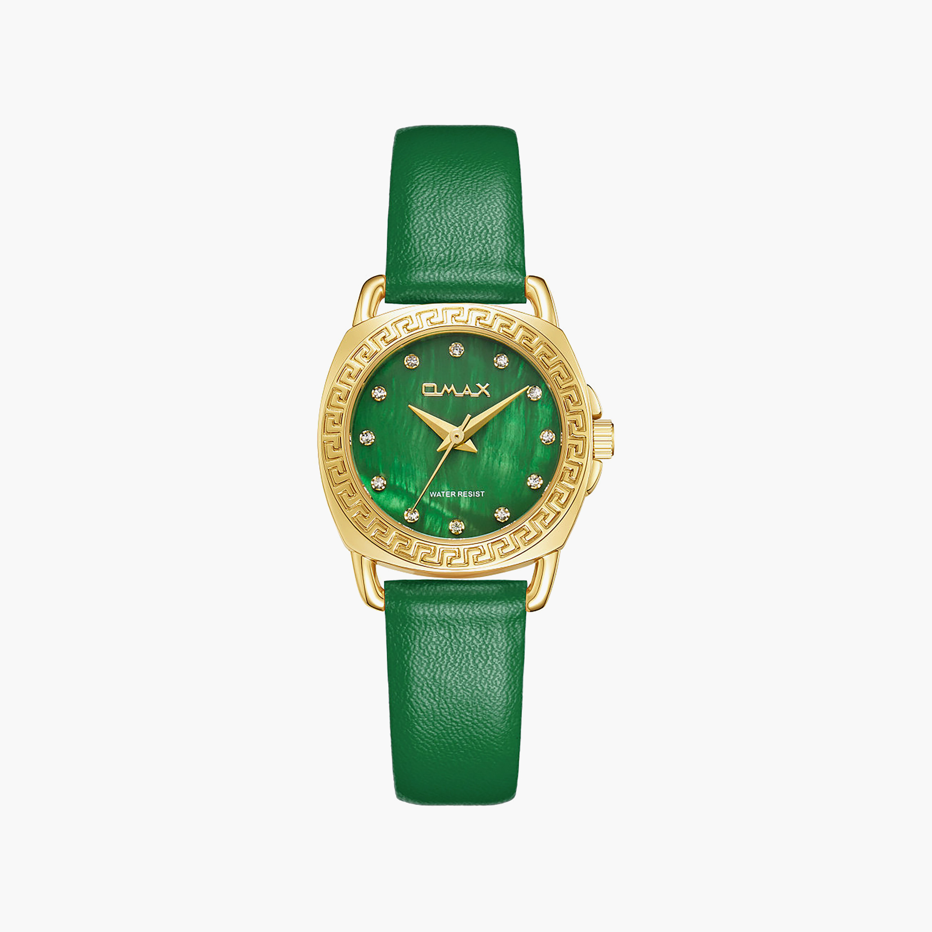 OMAX Women's Analog Round 28 MM Strap Buckle Watch | SQ-BSL002G33S3-women-watchesandjewellery-watches-image-1
