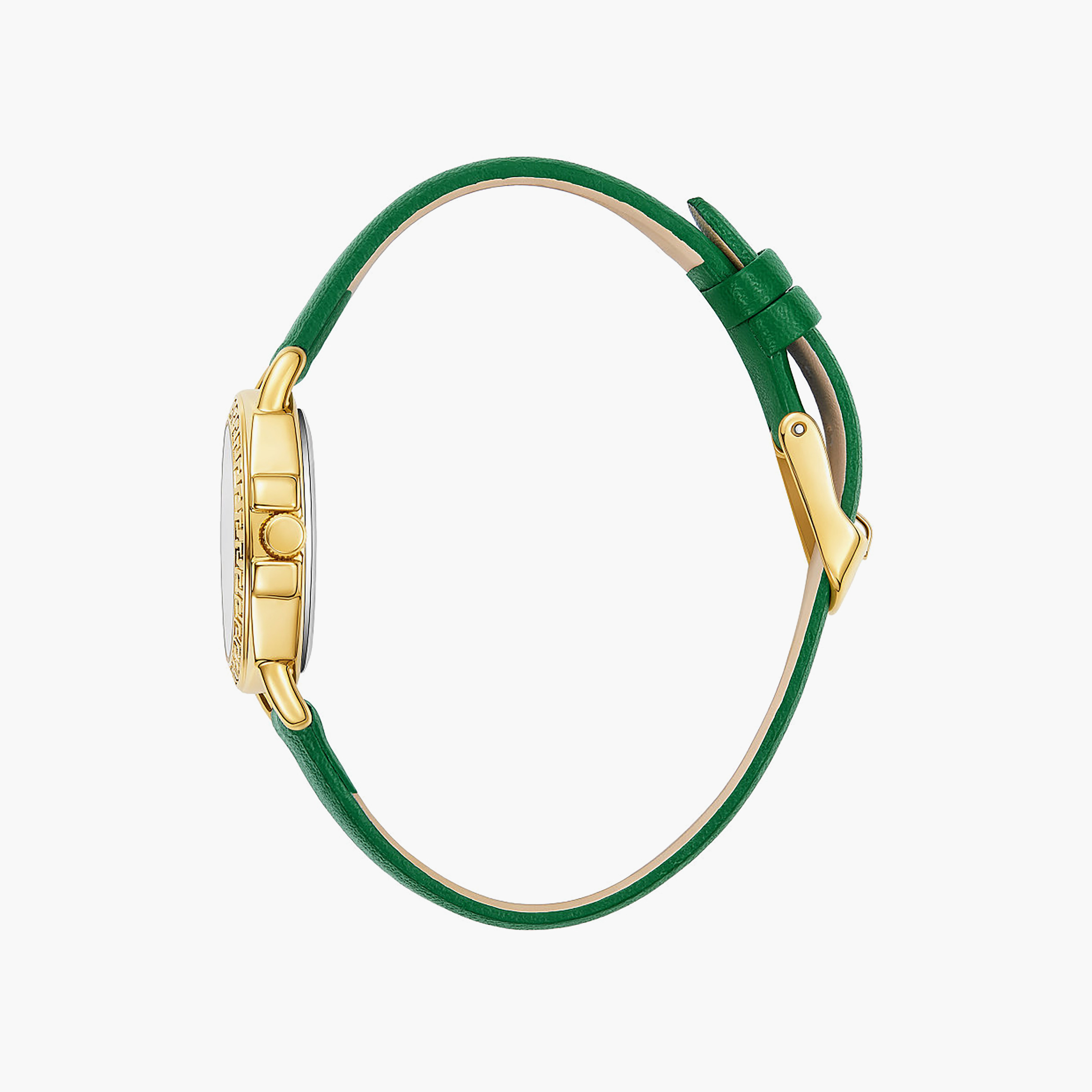 OMAX Women's Analog Round 28 MM Strap Buckle Watch | SQ-BSL002G33S3-women-watchesandjewellery-watches-image-2
