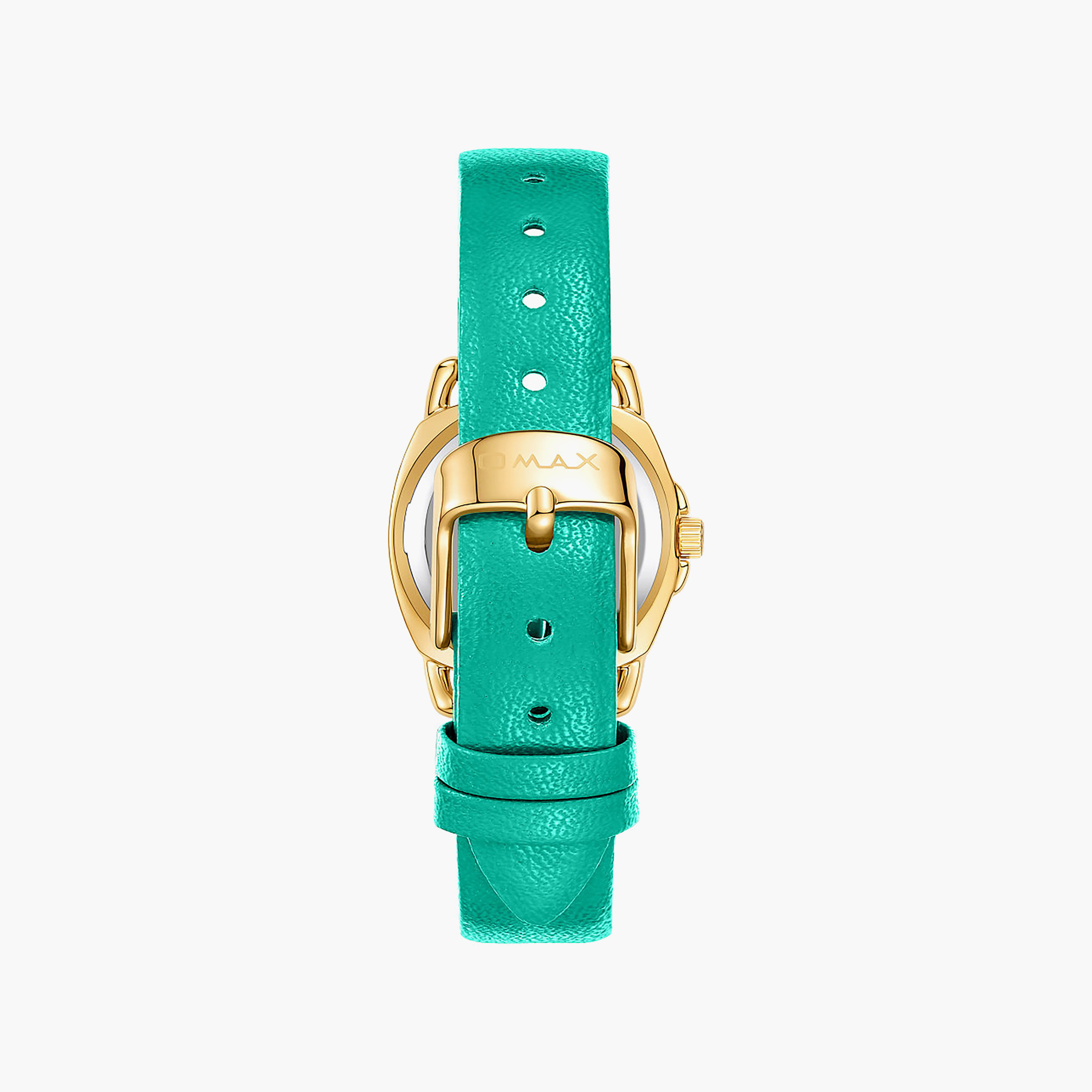 OMAX Women's Analog Round 28 MM Strap Buckle Watch | SQ-BSL002G33S3-women-watchesandjewellery-watches-image-3