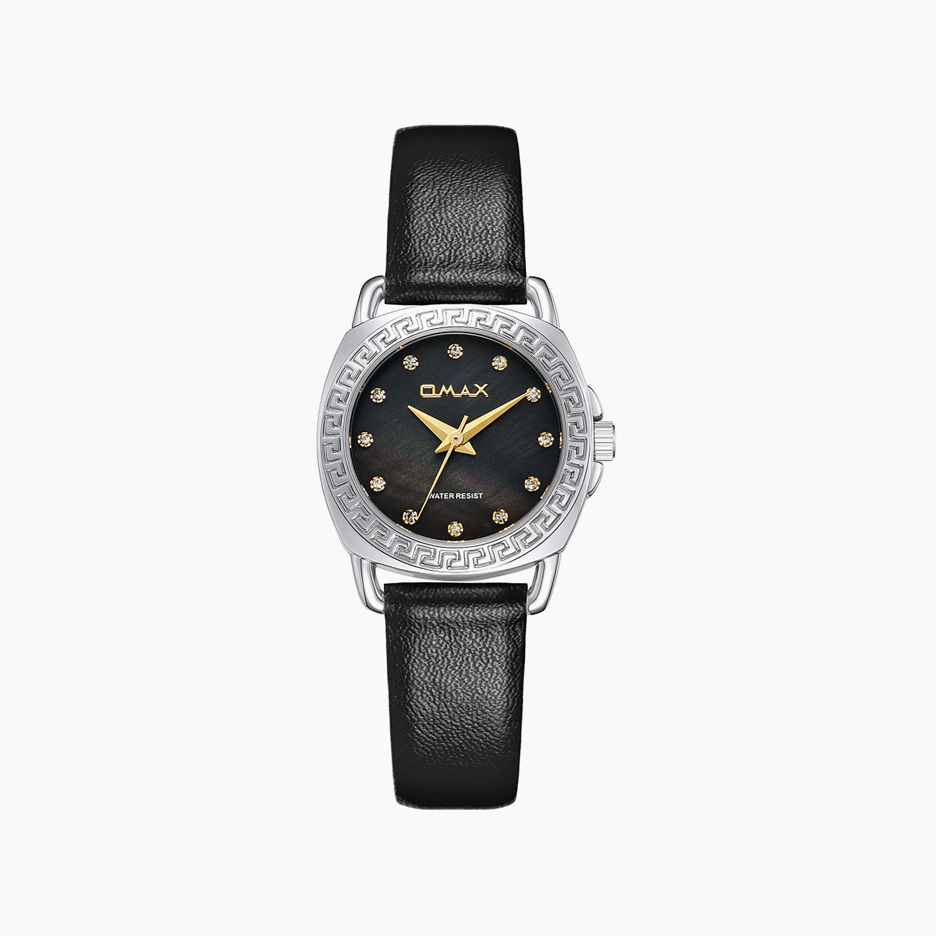 OMAX Women's Analog Round 28 MM Strap Buckle Watch | SQ-BSL002G33S3-women-watchesandjewellery-watches-image-1