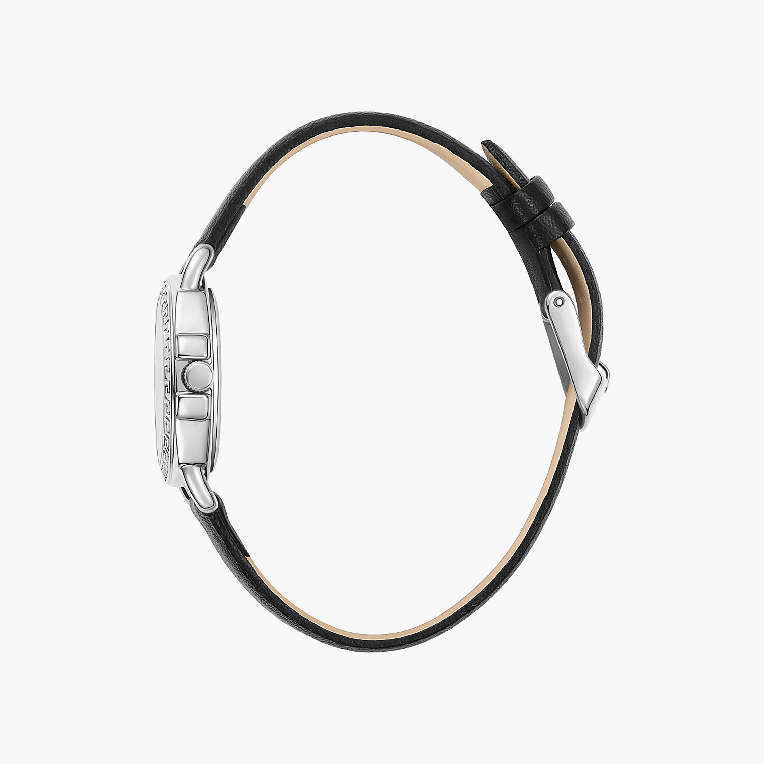 OMAX Women's Analog Round 28 MM Strap Buckle Watch | SQ-BSL002G33S3-women-watchesandjewellery-watches-image-2