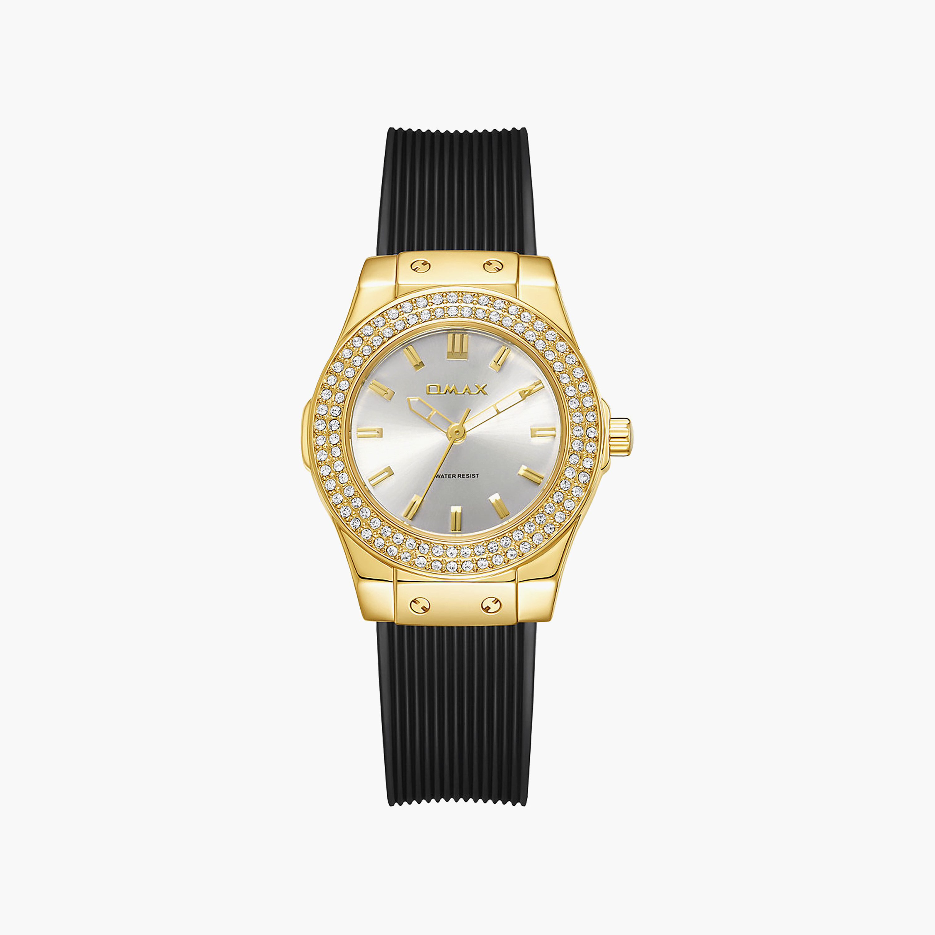 OMAX Women's Analog Round 30 MM Strap Buckle Watch | SQ-BSS002C32I4-women-watchesandjewellery-watches-image-1