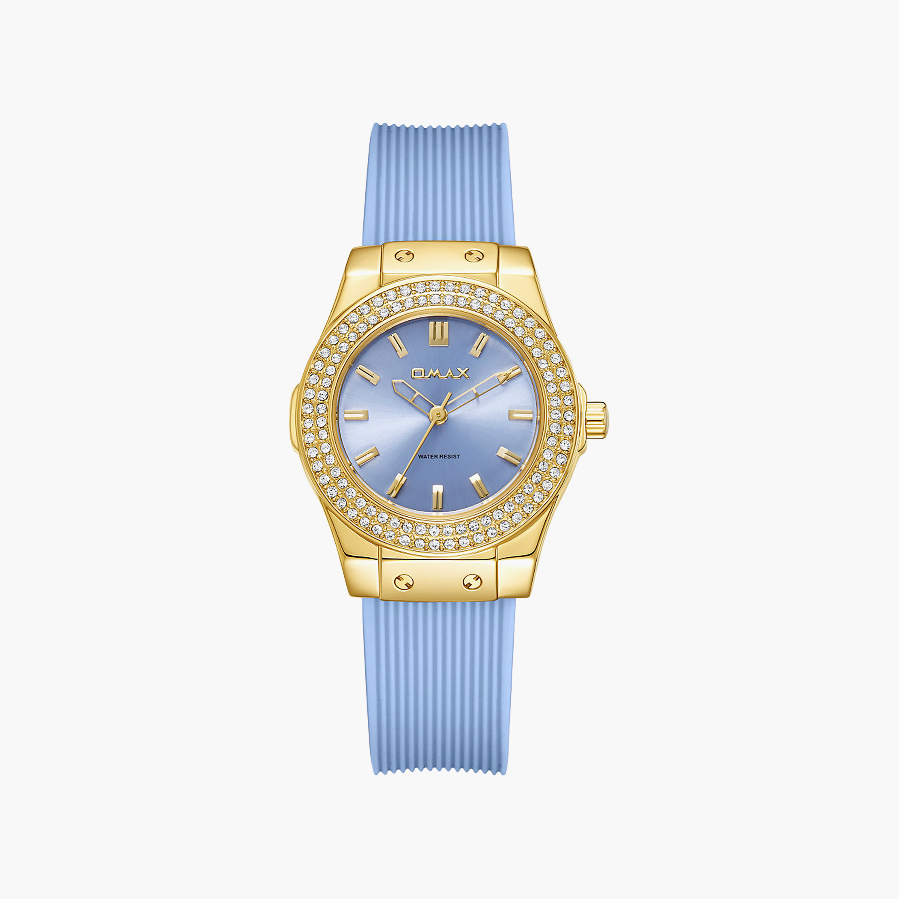 OMAX Women's Analog Round 30 MM Strap Buckle Watch | SQ-BSS002G44I3-women-watchesandjewellery-watches-image-1